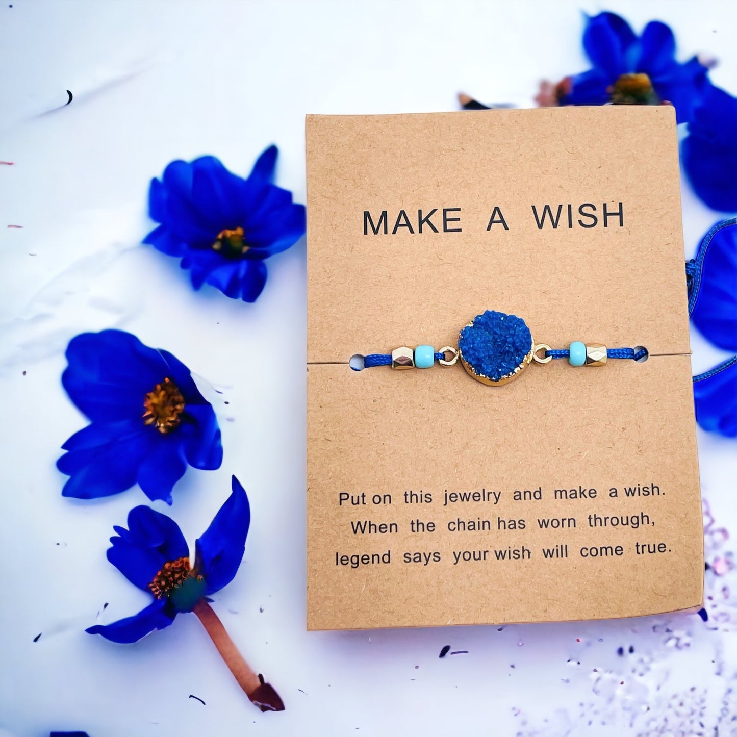 Make a wish bracelet (round)
