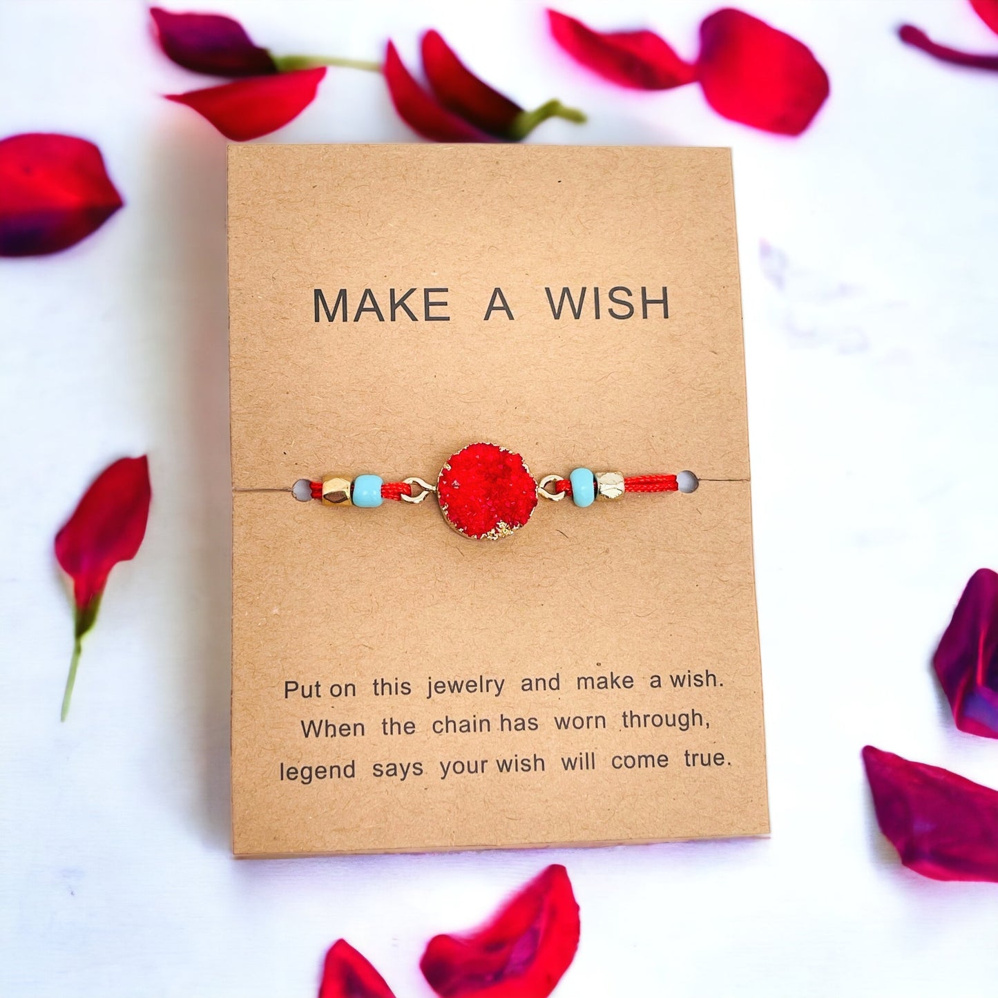 Make a wish bracelet (round)