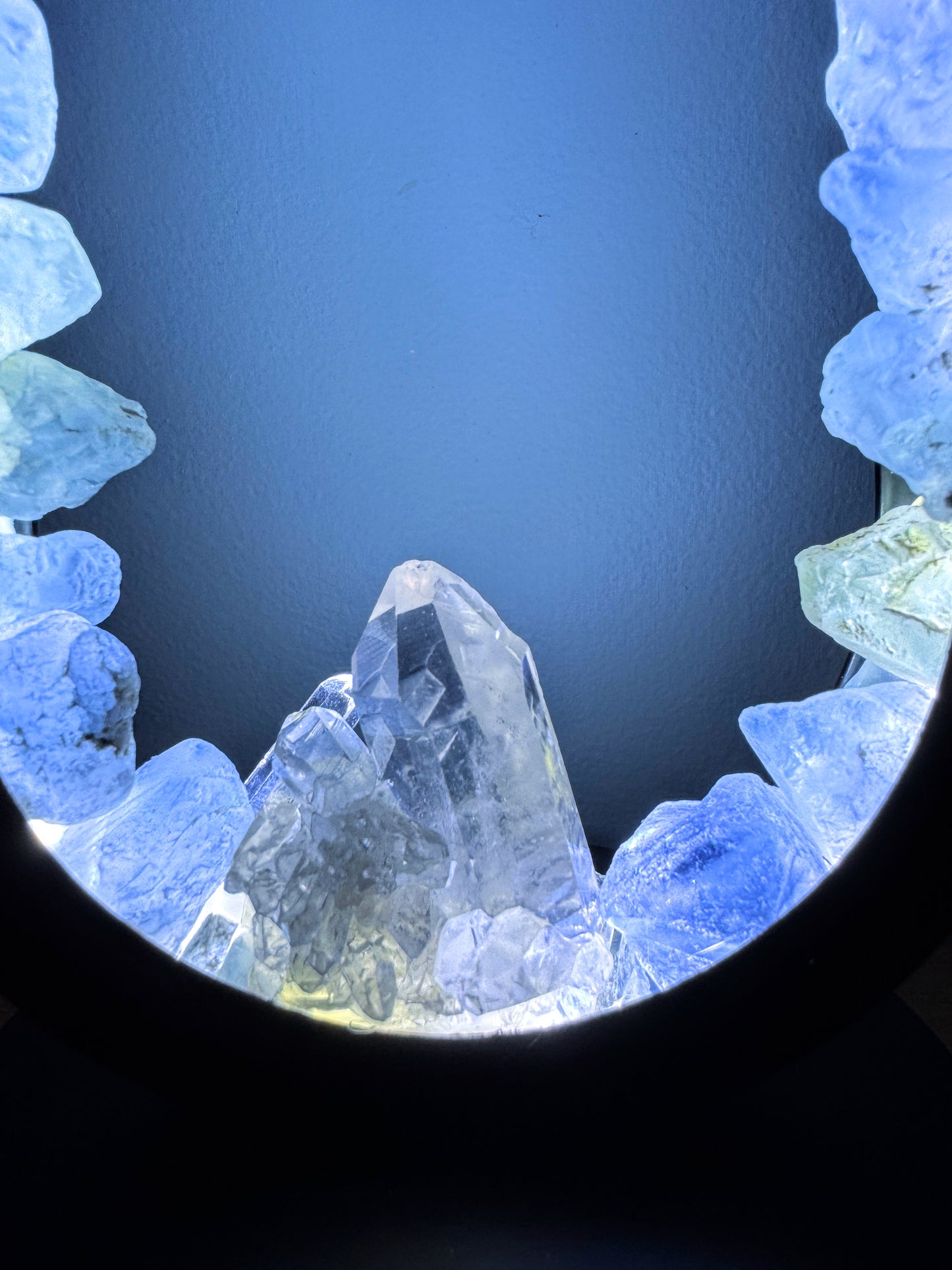 Crystal Lamp “ Heavens Gate “