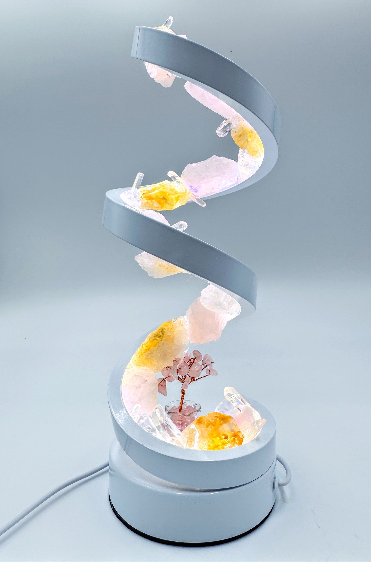 Crystal Lamp  - “Helia Bloom”.