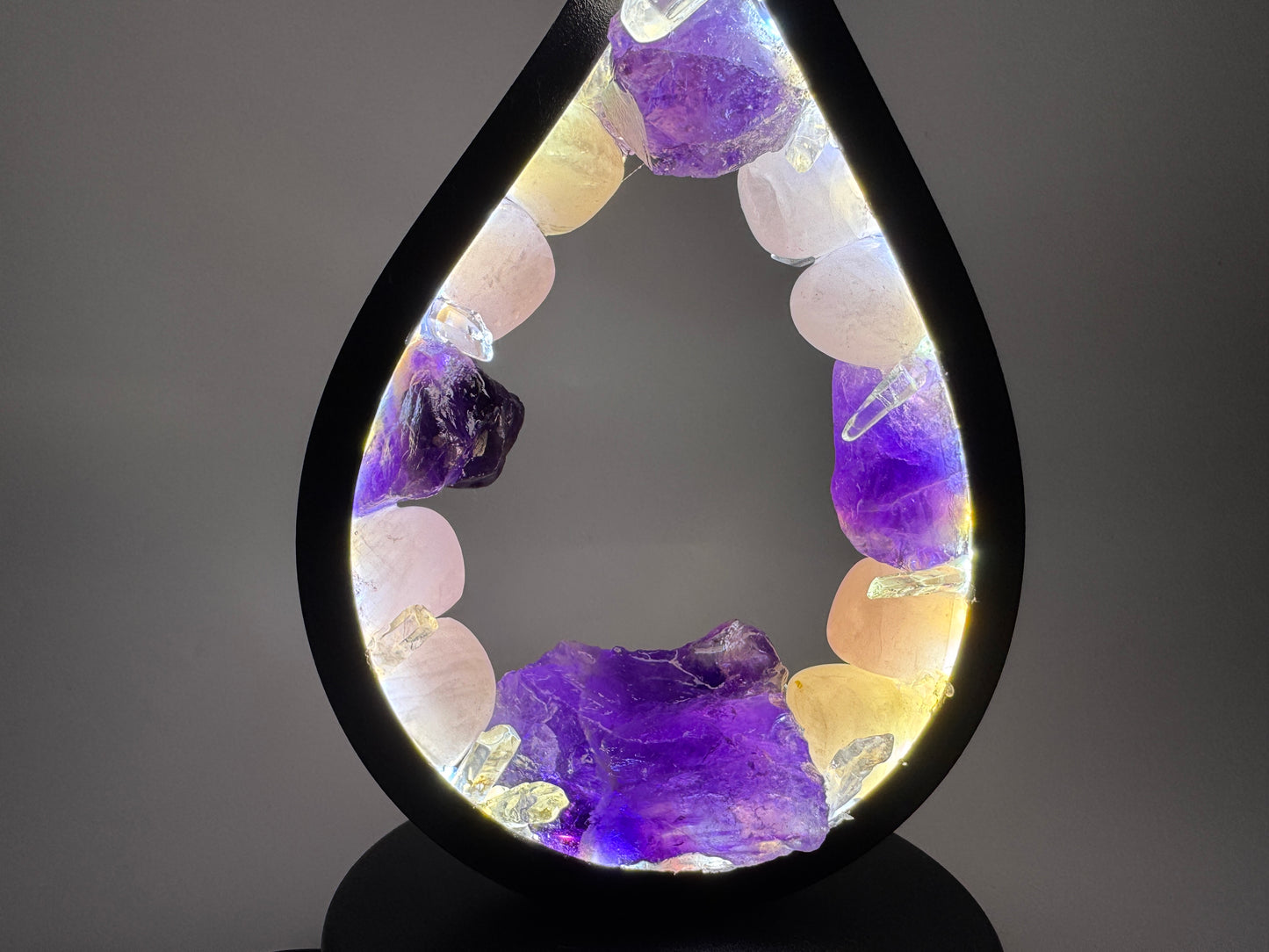 Crystal Flame Lamp “Divine Flame”