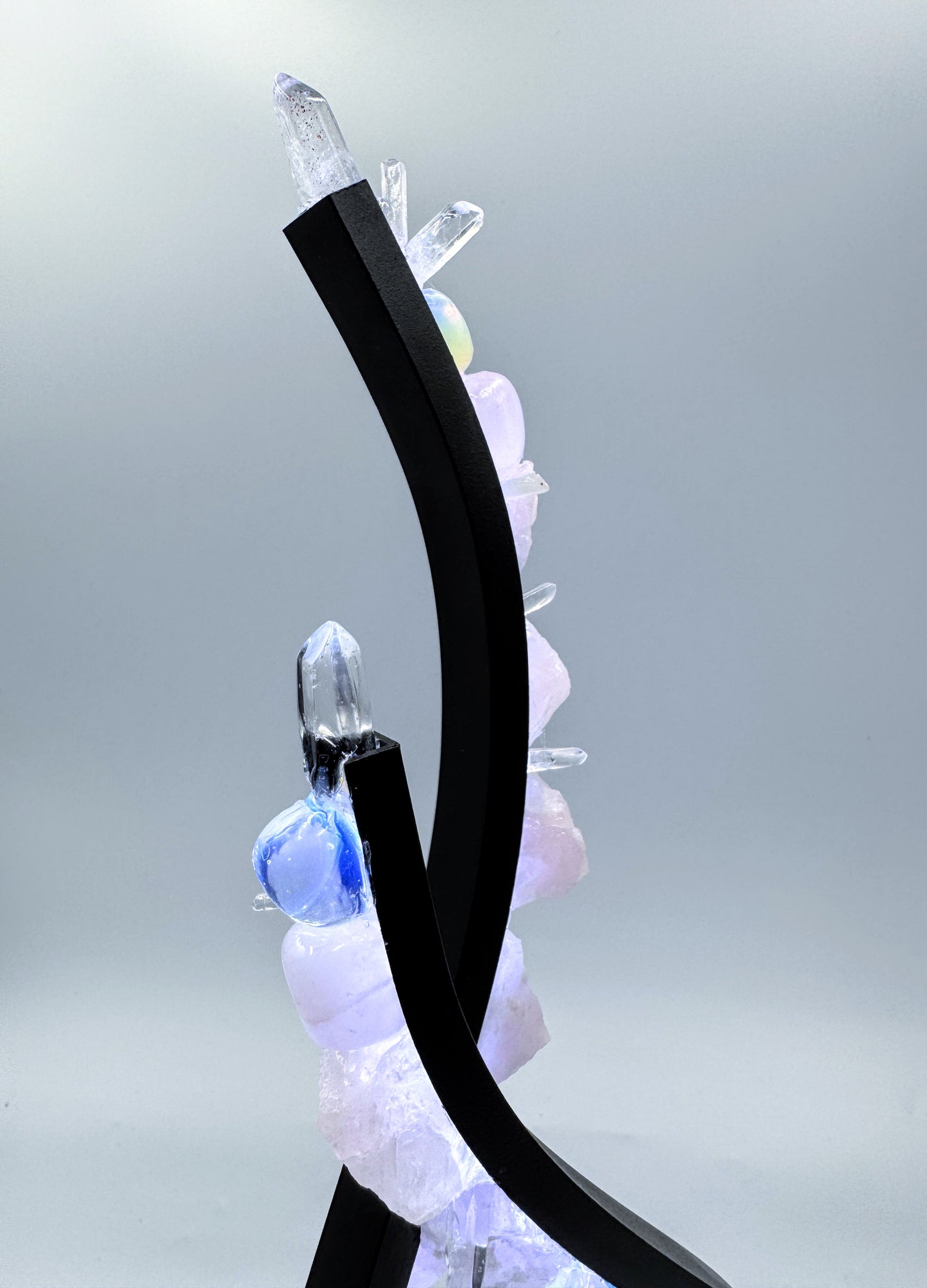Flame Crystal Lamp “Eternal Flame”