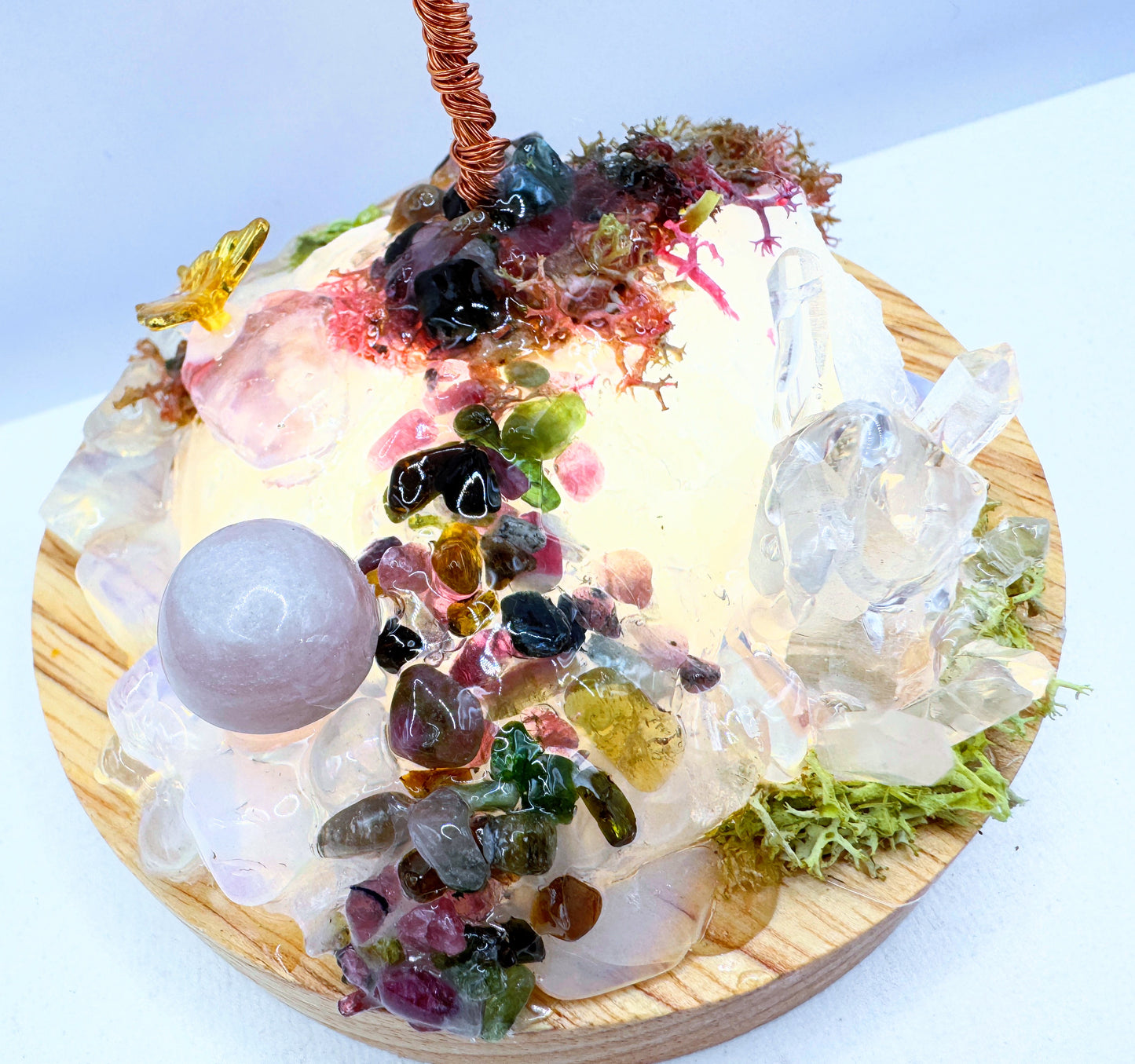 Crystal Lamp Garden 6 (10cm)