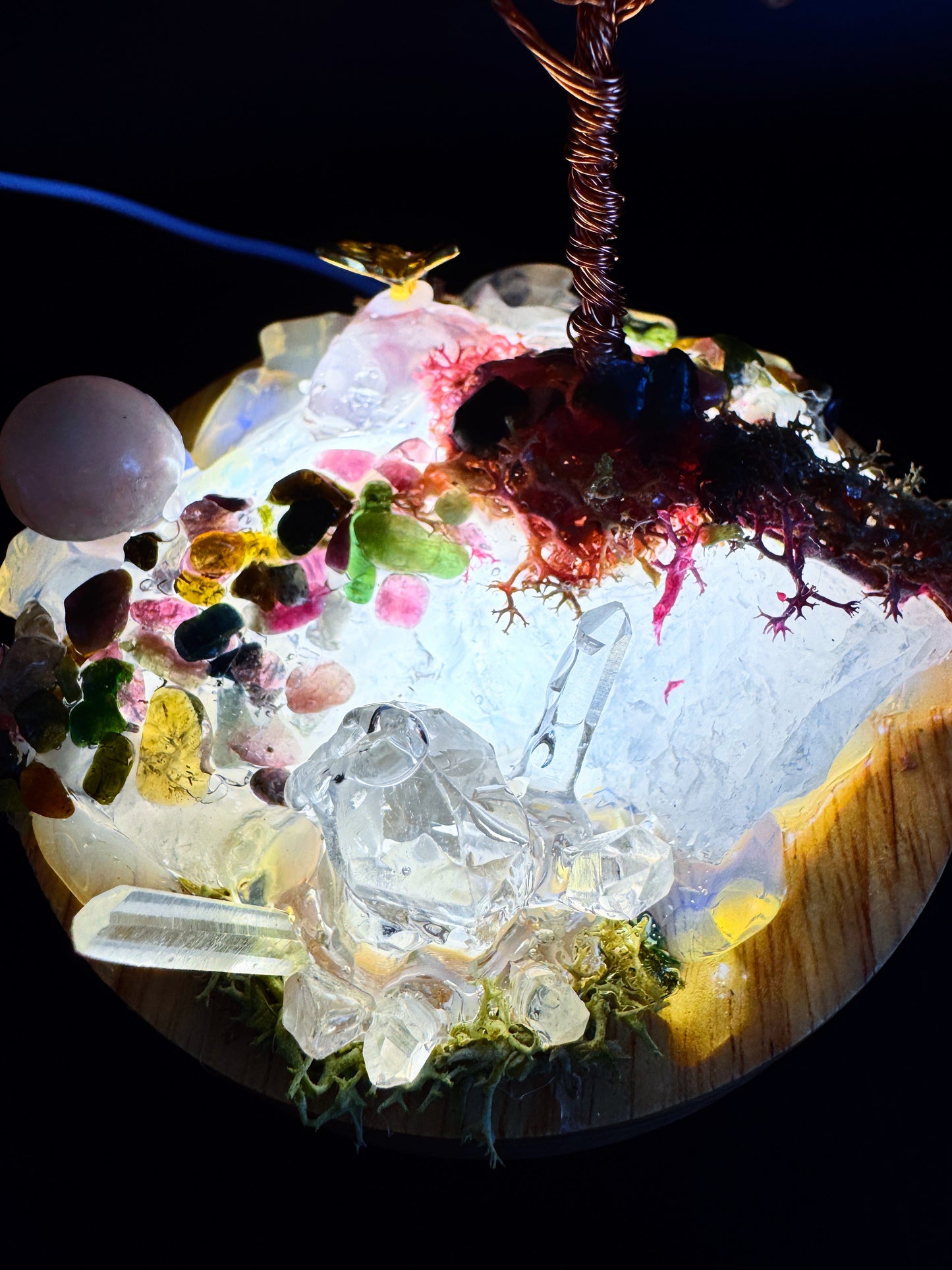 Crystal Lamp Garden 6 (10cm)