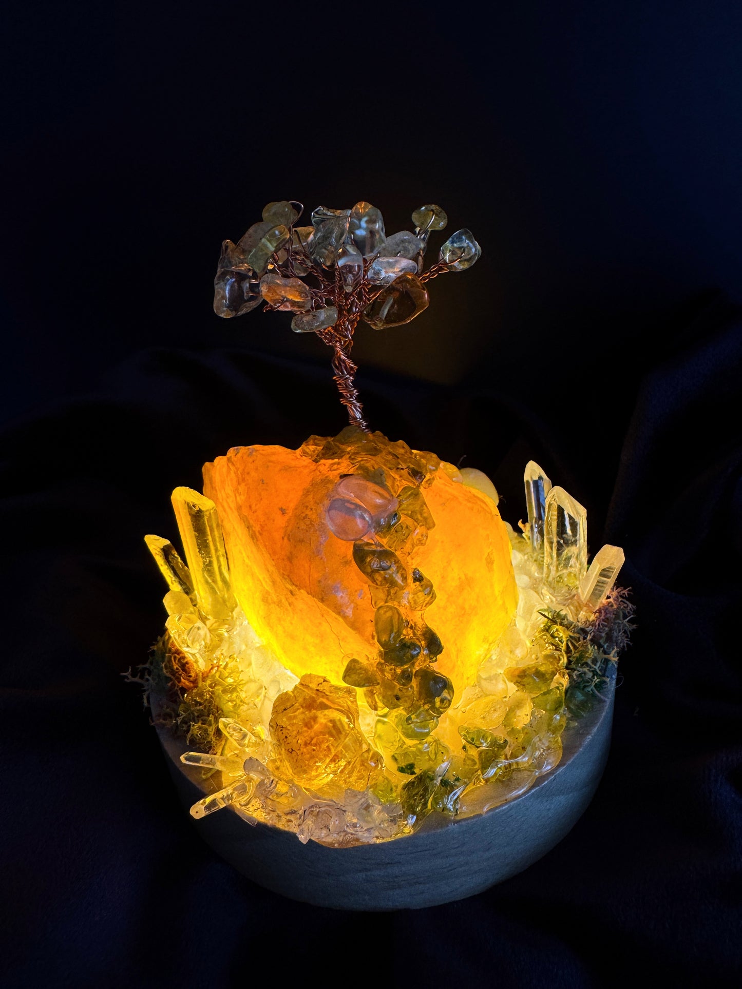 Crystal Lamp Garden 5 (10cm)