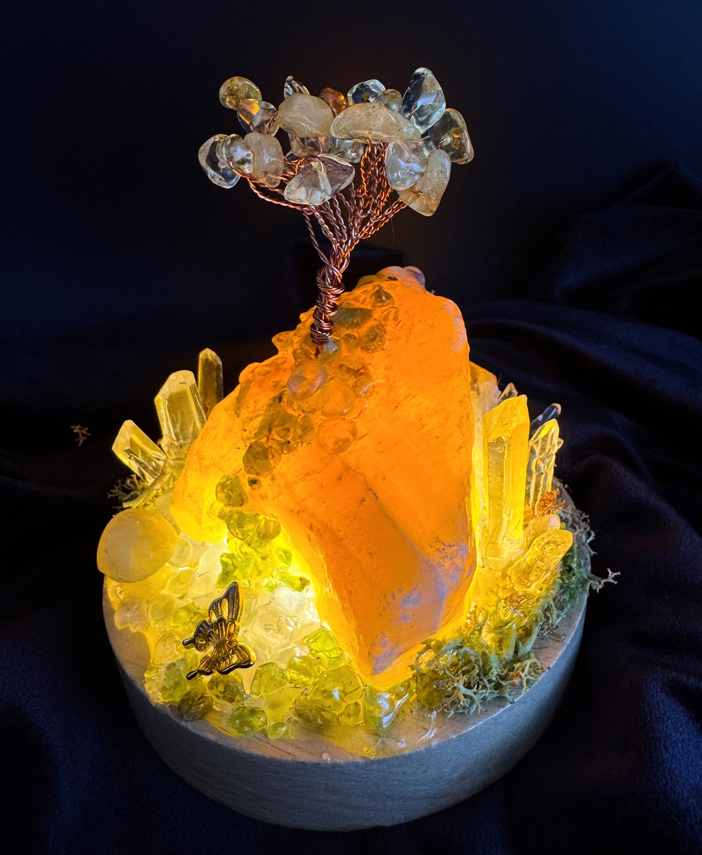 Crystal Lamp Garden 5 (10cm)