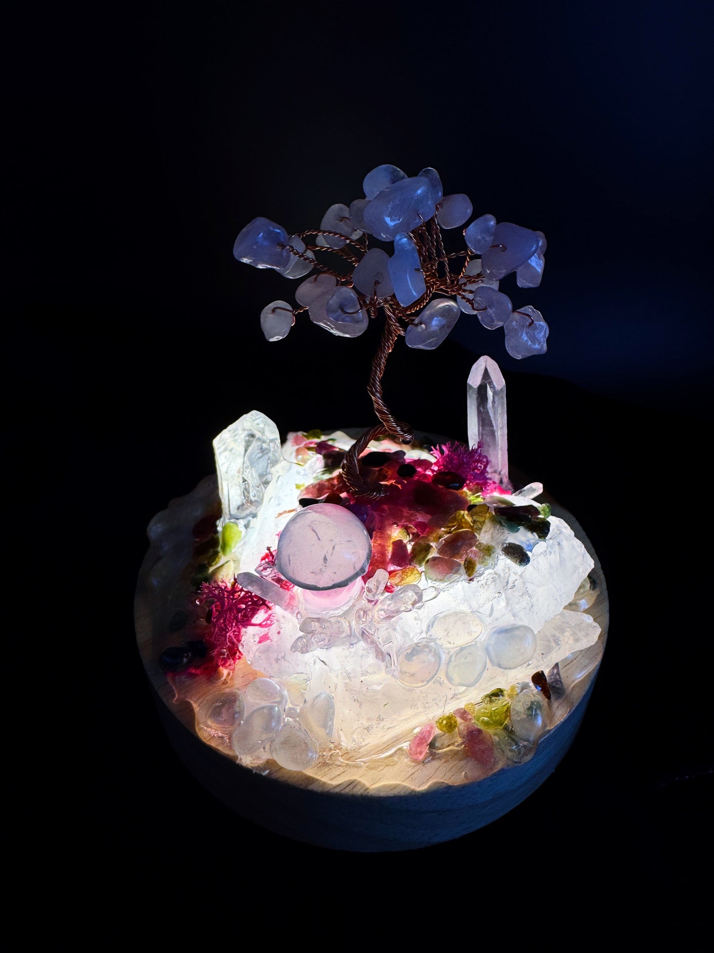 Crystal Lamp Garden 4 (10cm)