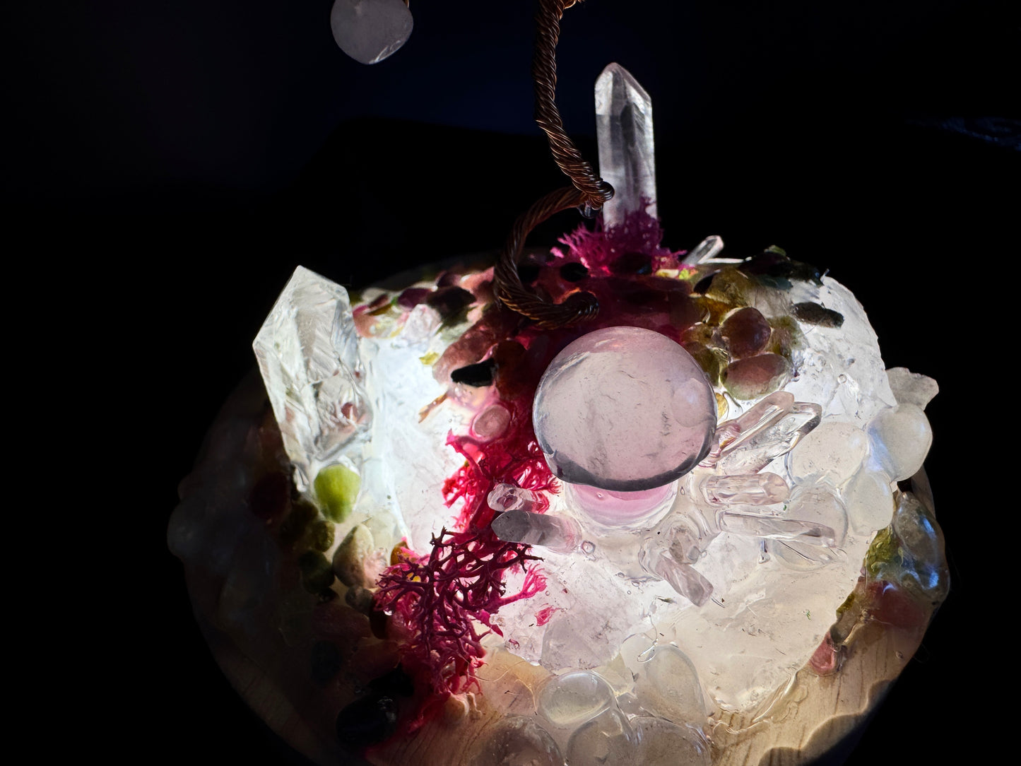 Crystal Lamp Garden 4 (10cm)