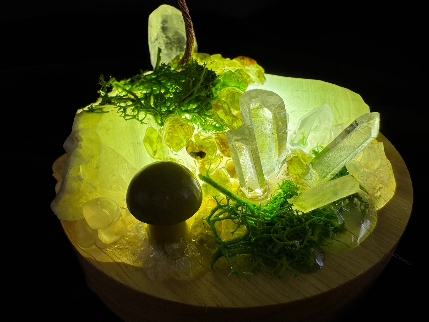 Crystal Lamp Garden 3 (10cm)