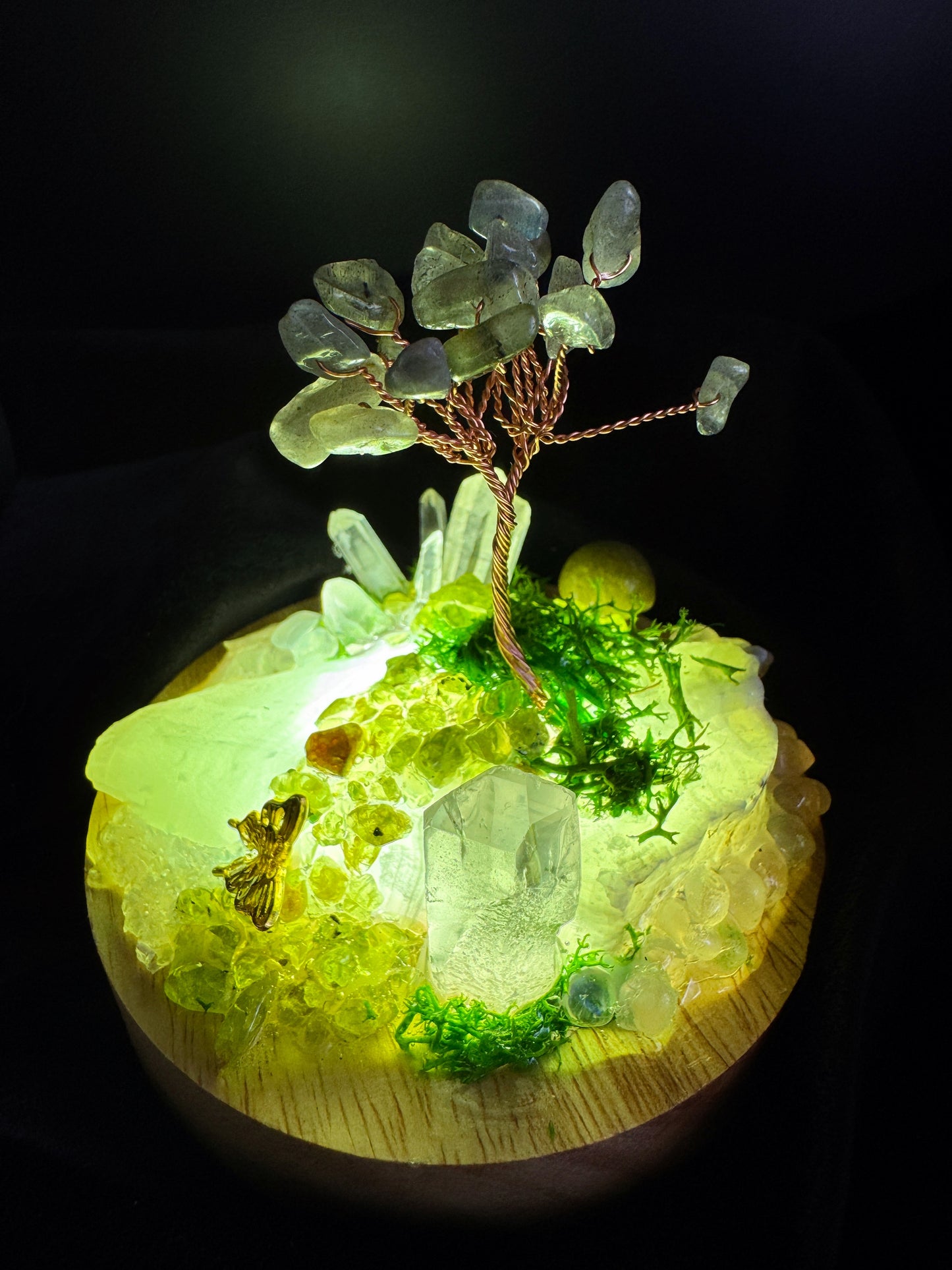 Crystal Lamp Garden 3 (10cm)