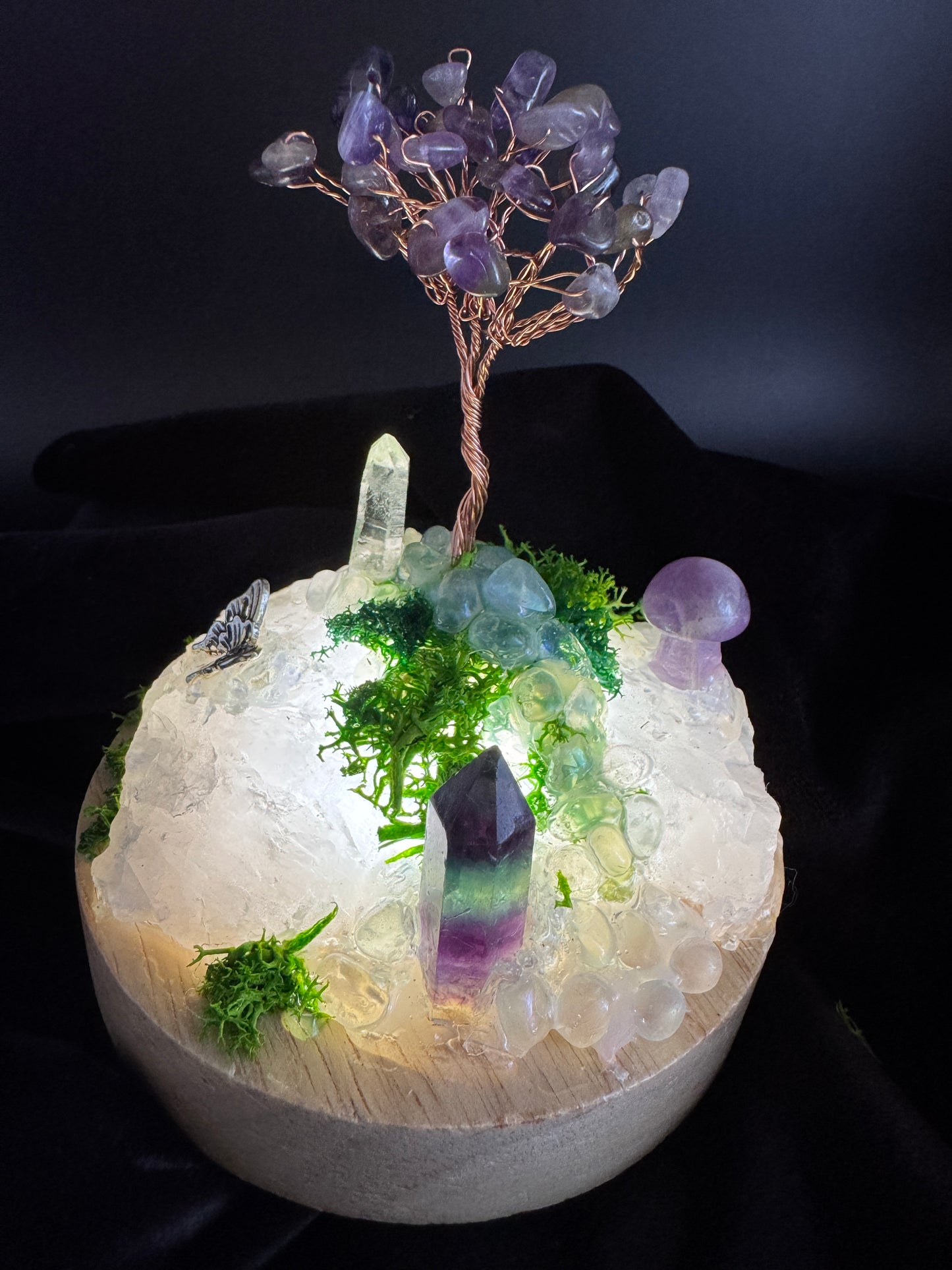 Crystal Lamp Garden 2 (10cm)