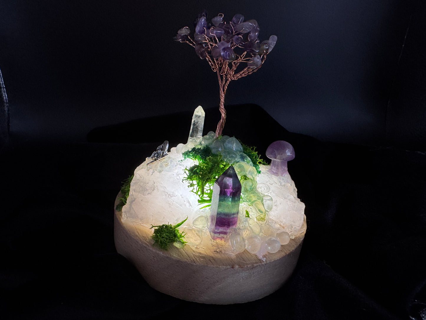 Crystal Lamp Garden 2 (10cm)