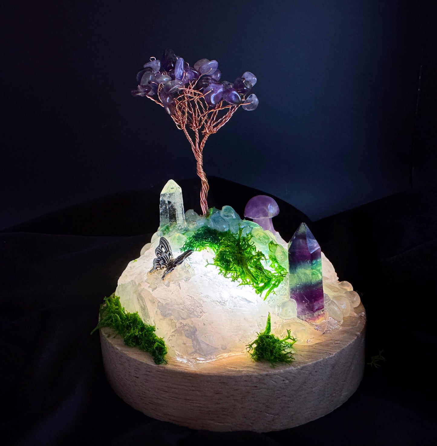 Crystal Lamp Garden 2 (10cm)