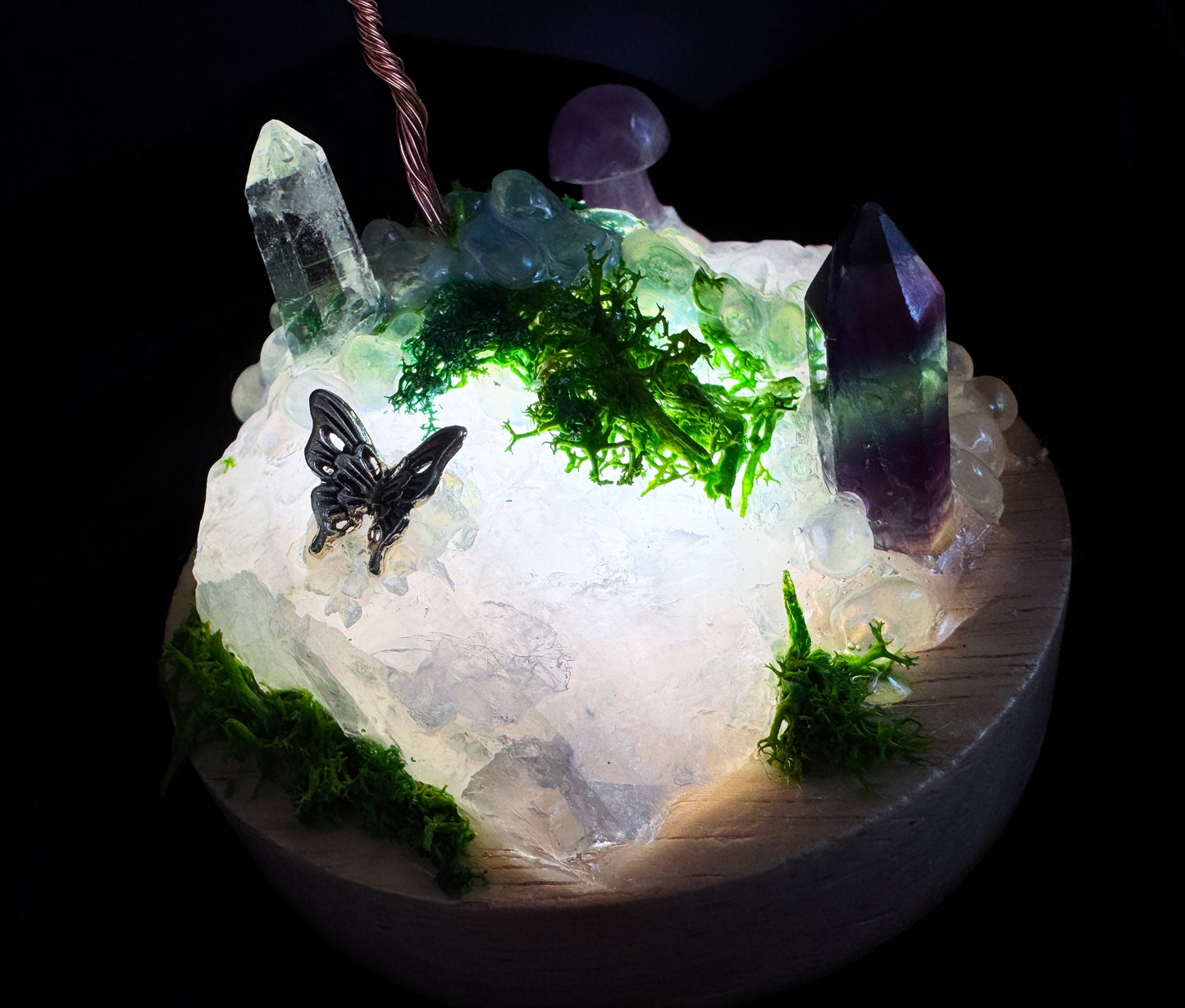 Crystal Lamp Garden 2 (10cm)