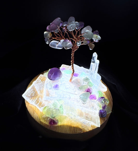 Crystal Lamp Garden 8 (10cm)