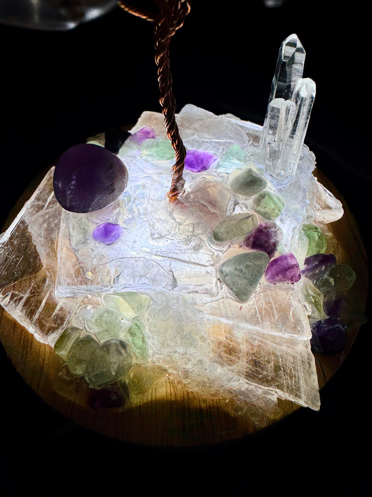 Crystal Lamp Garden 8 (10cm)