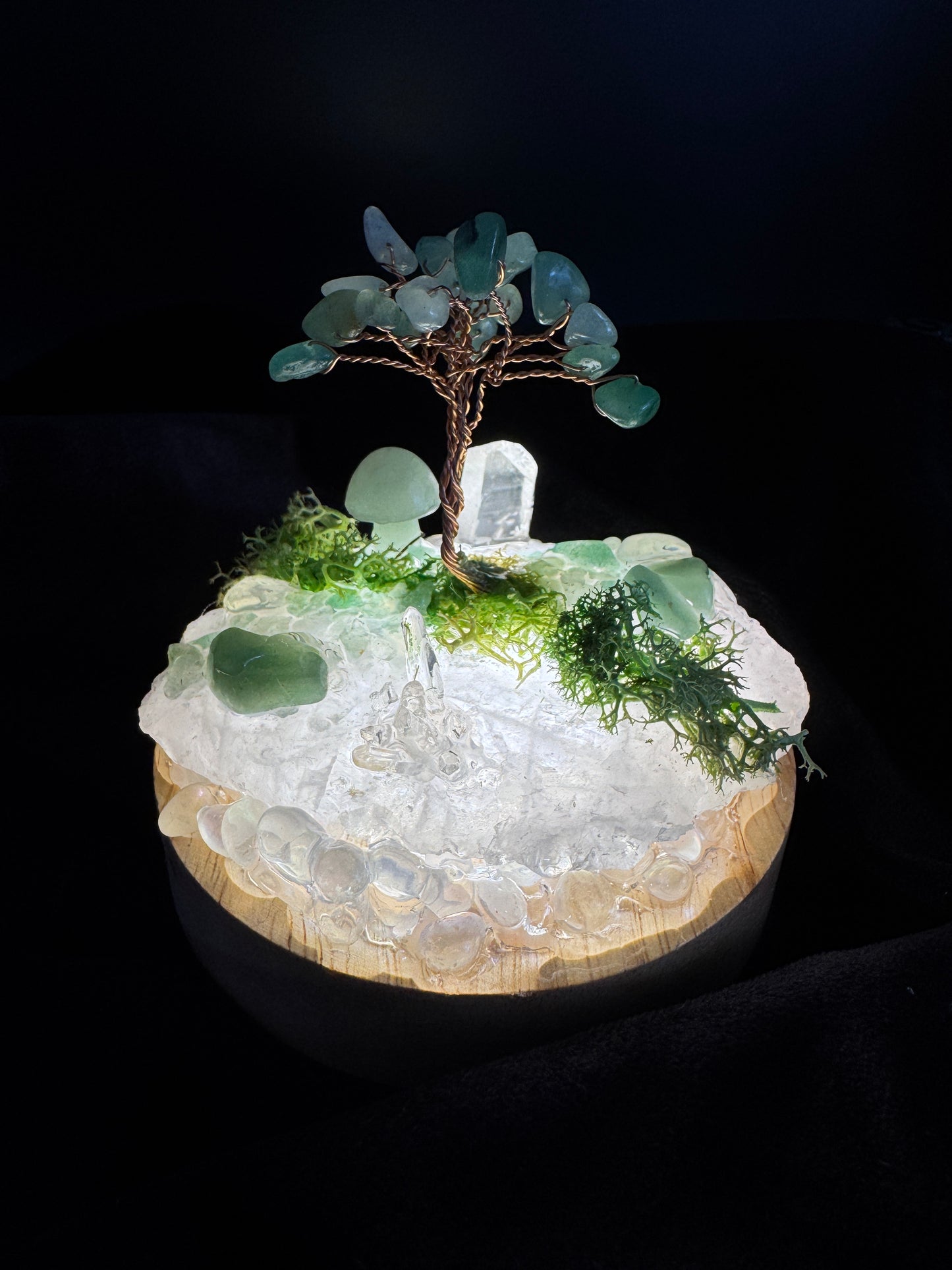 Crystal Lamp Garden 7 (10cm)