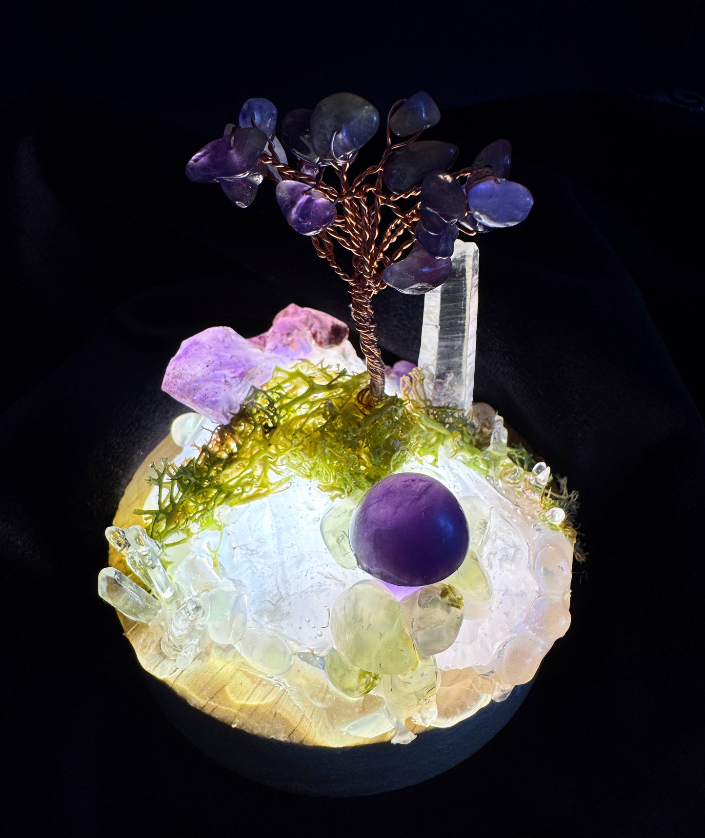 Crystal Lamp Garden 3 (6cm)