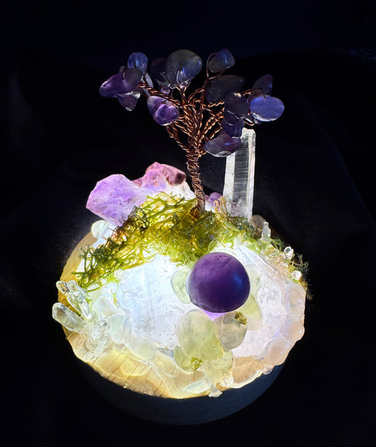 Crystal Lamp Garden 3 (6cm)