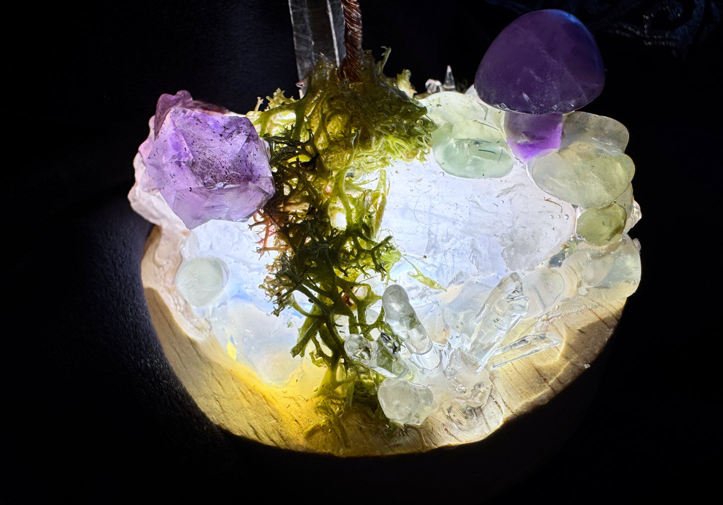 Crystal Lamp Garden 3 (6cm)