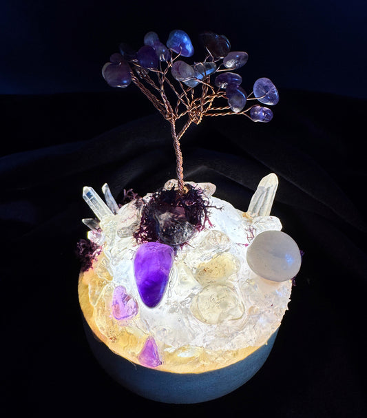 Crystal Lamp Garden 4 (6cm)