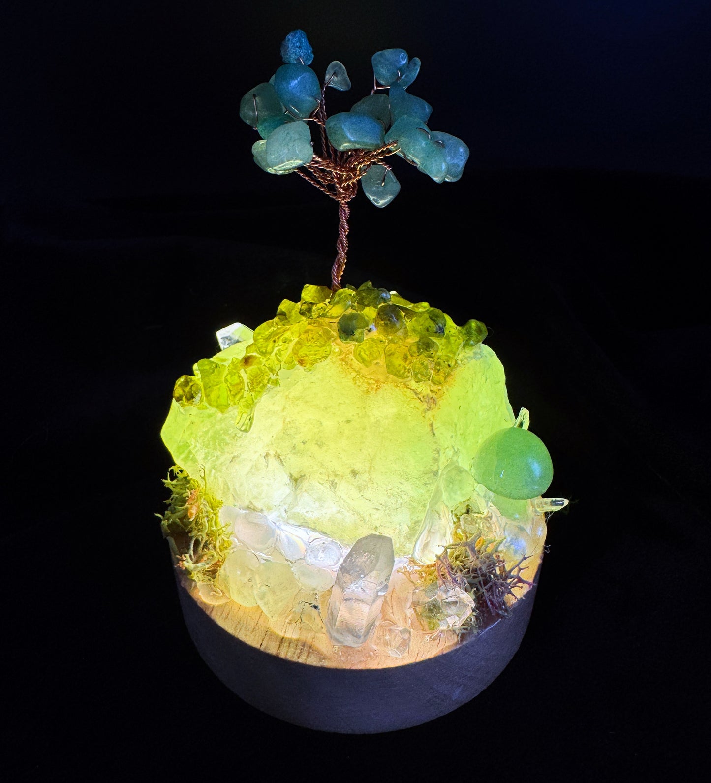 Crystal Lamp Garden 5 (6cm)