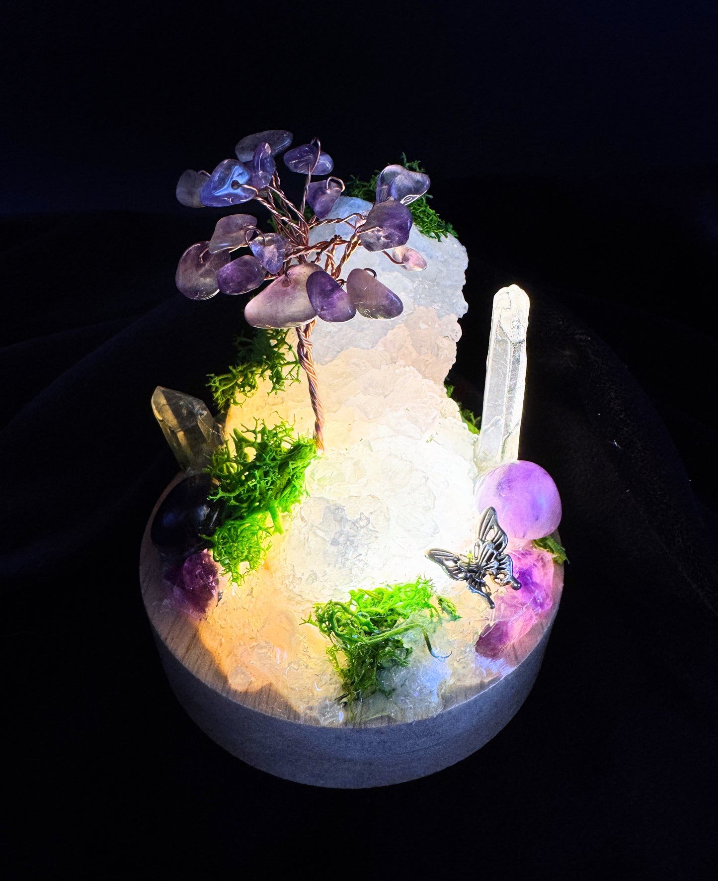 Crystal Lamp Garden 7 (6cm)
