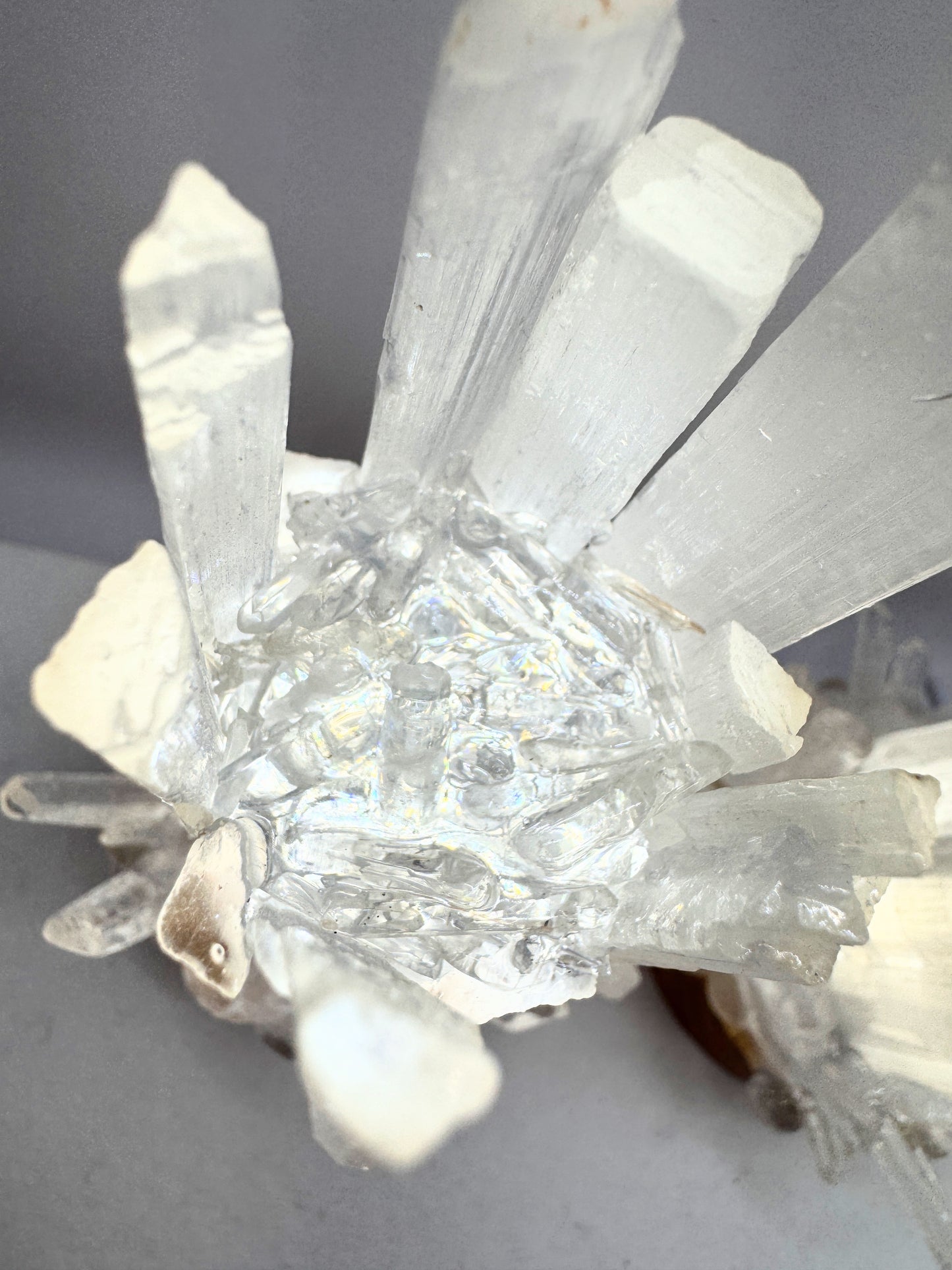 Selenite lamp (6cm base) 1