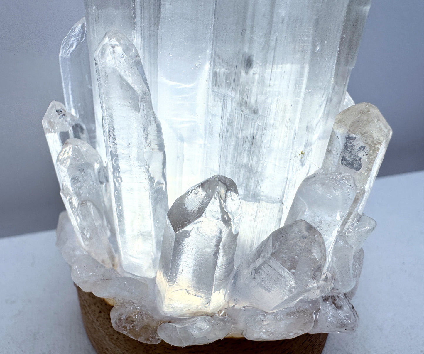 Selenite Lamp ( 6cm base) 3