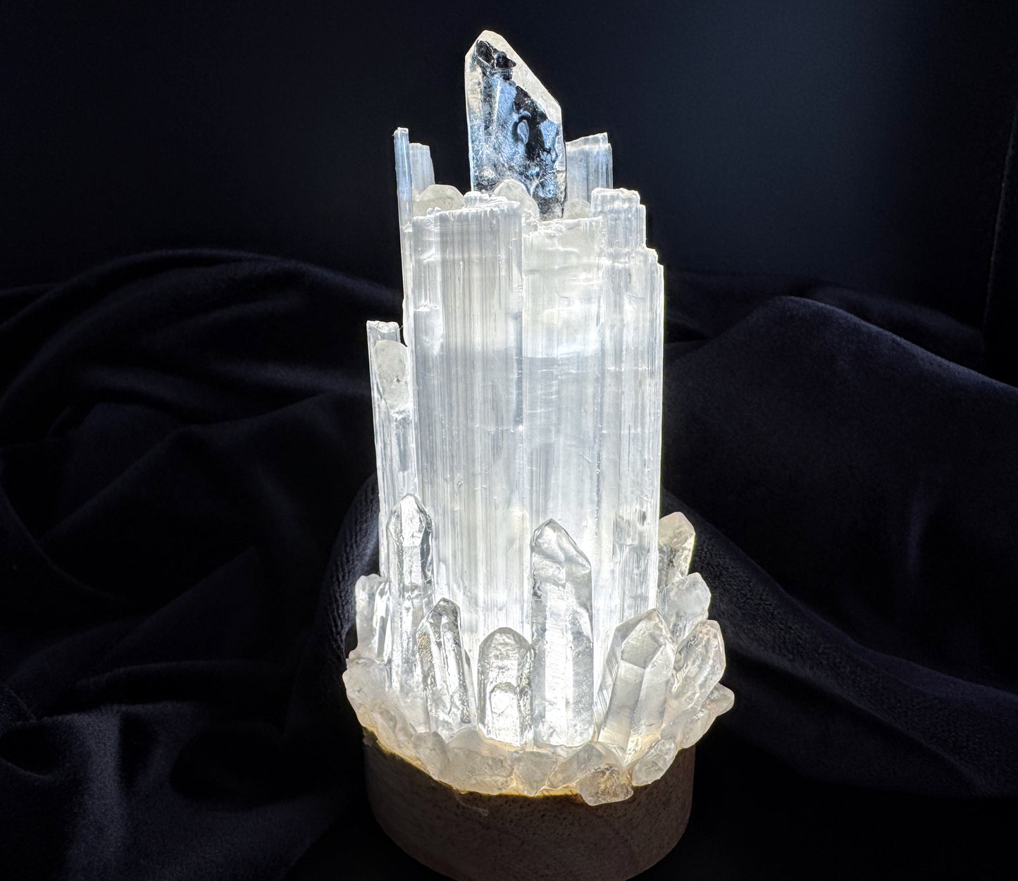 Selenite Lamp ( 6cm base) 3