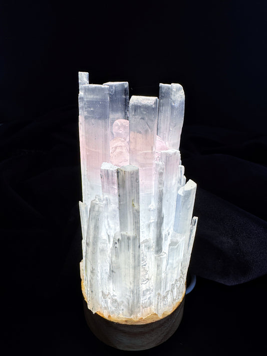 Selenite Lamp (6cm base) 4