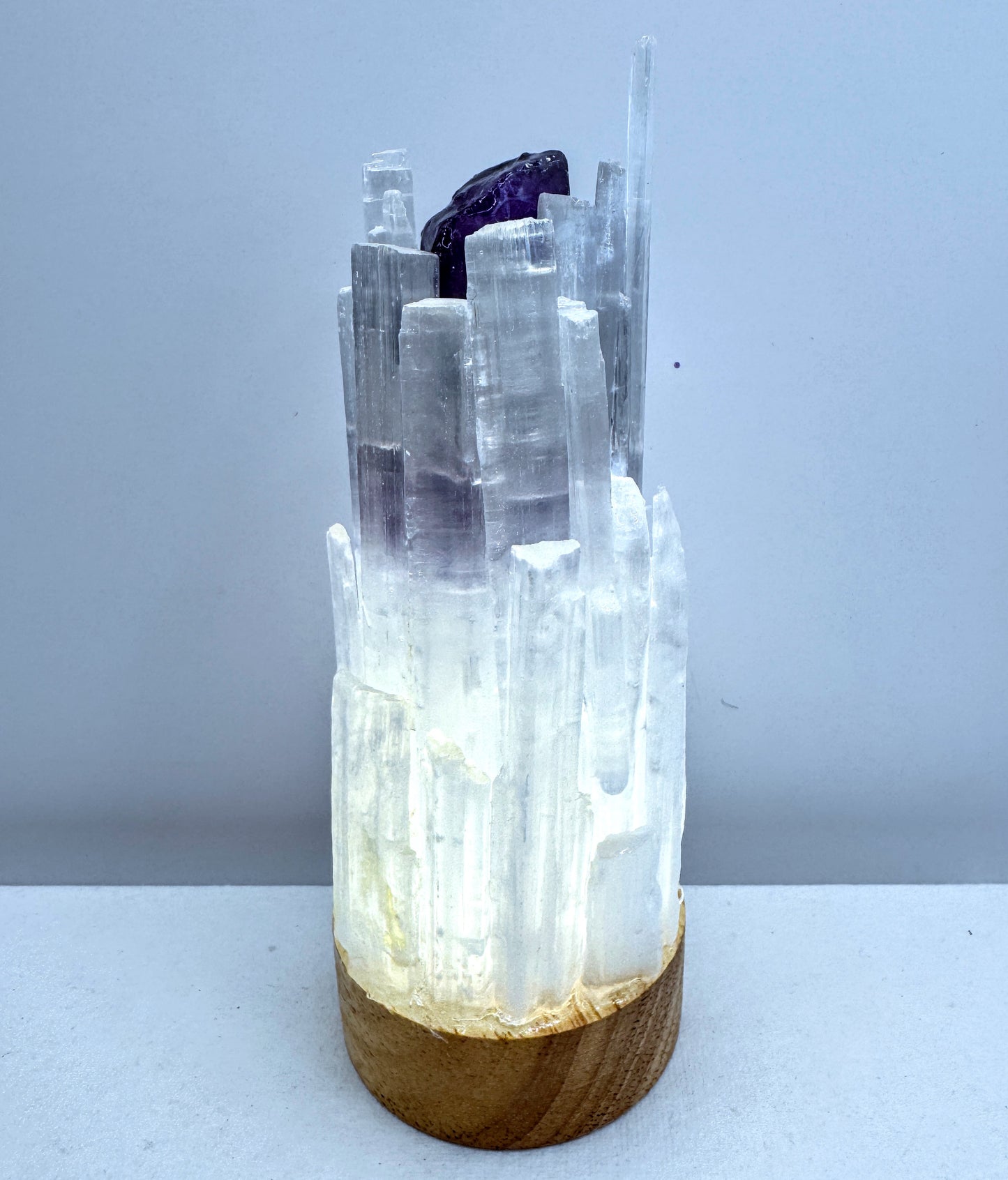 Selenite Lamp (6cm base) 5