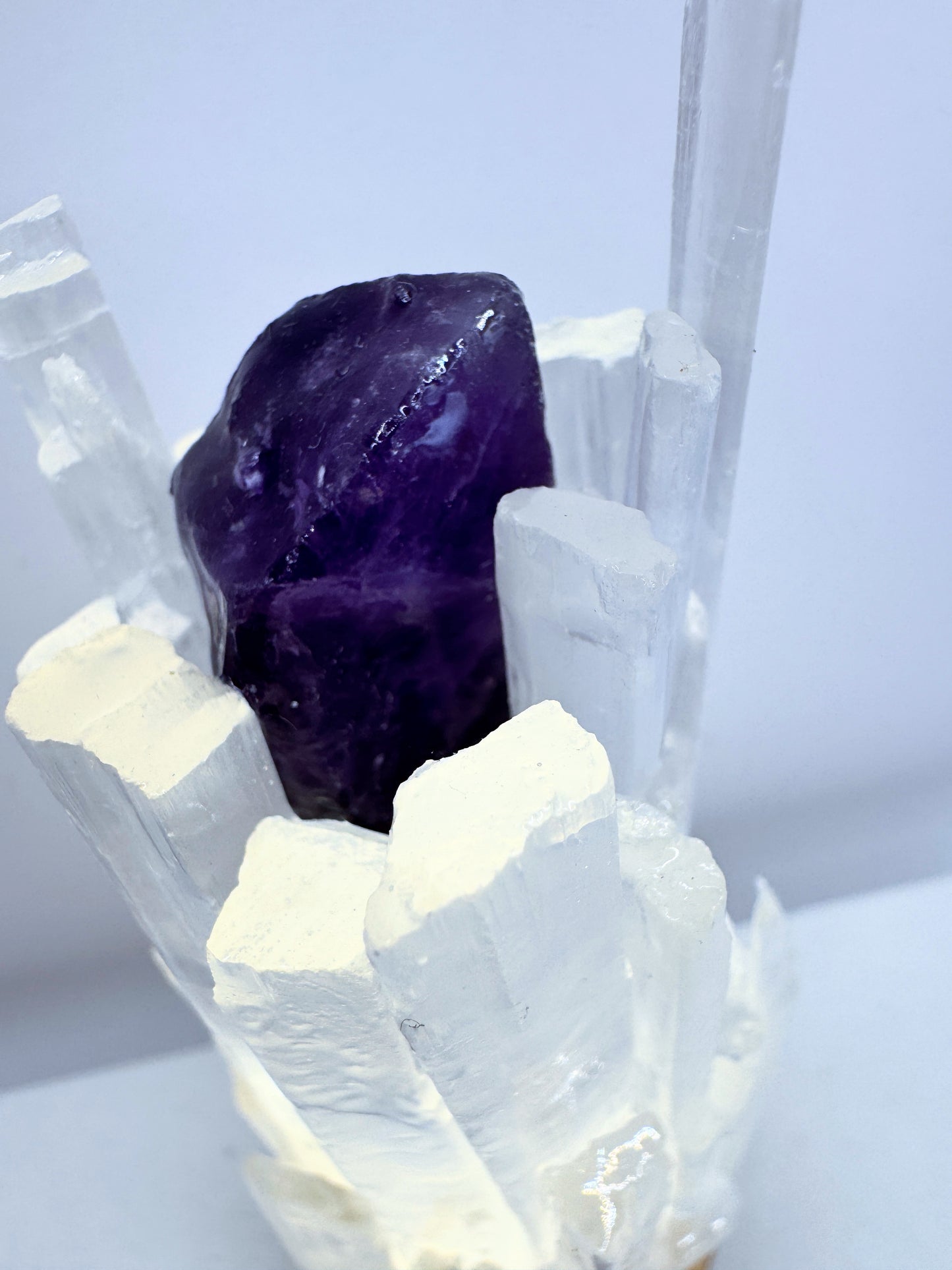 Selenite Lamp (6cm base) 5