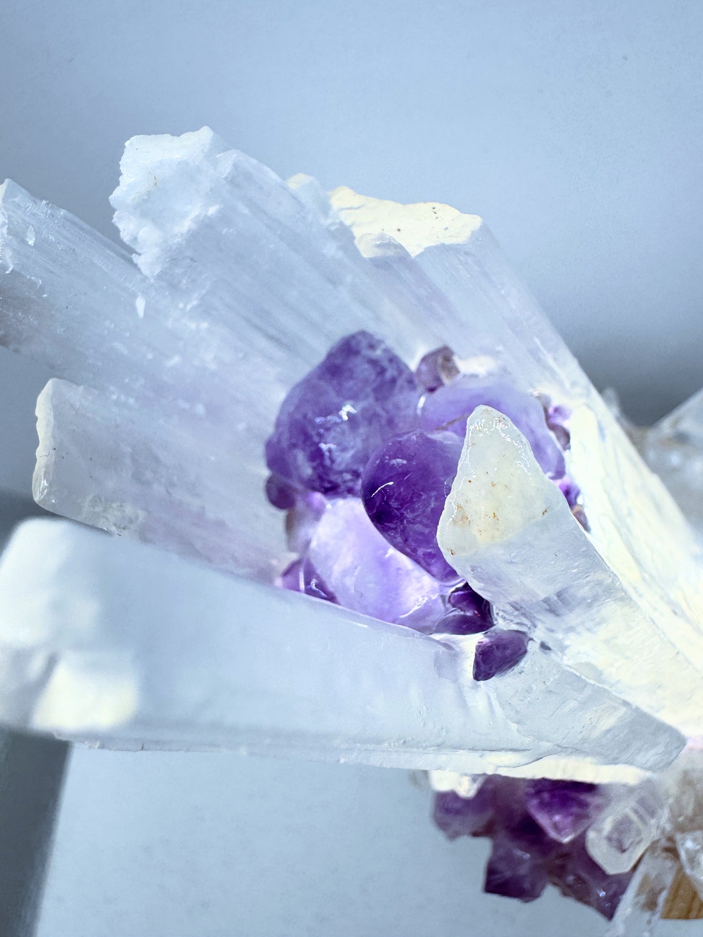 Selenite Lamp (8cm base)