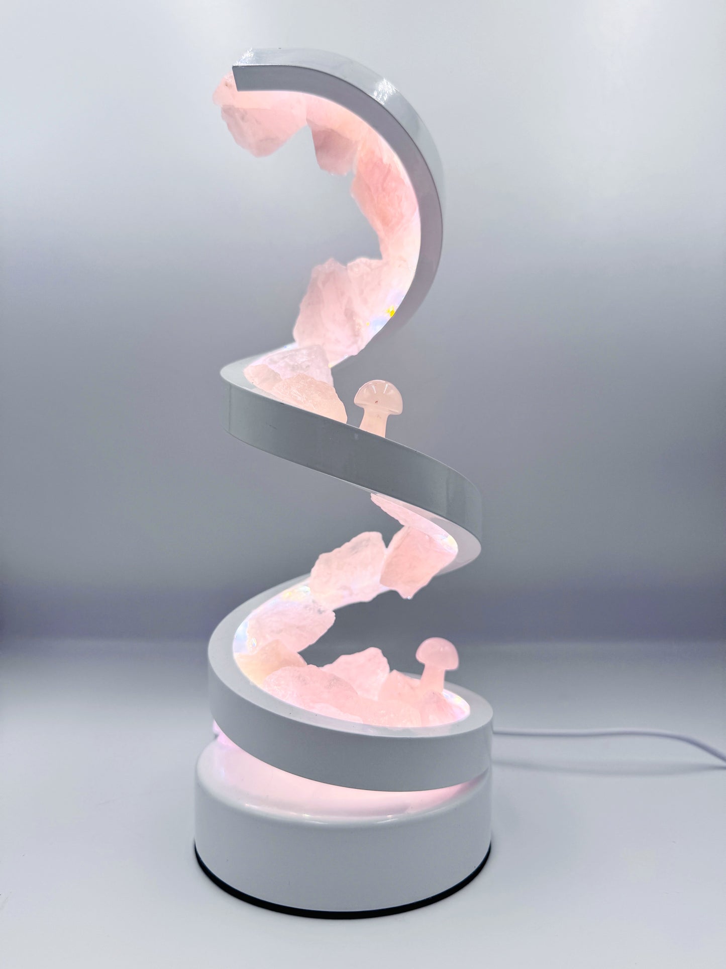 Crystal Lamp “ True Love Spiral “