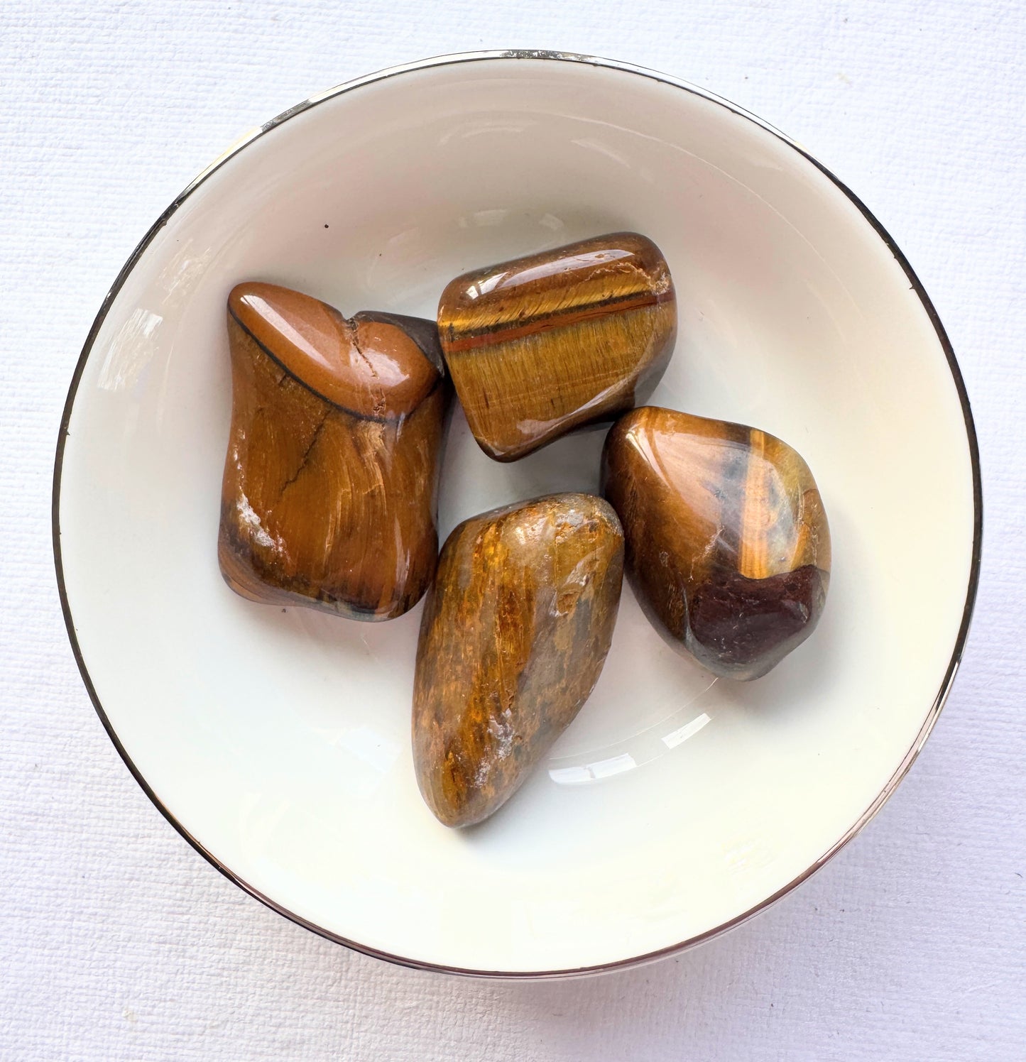 Tigers Eye Tumbled