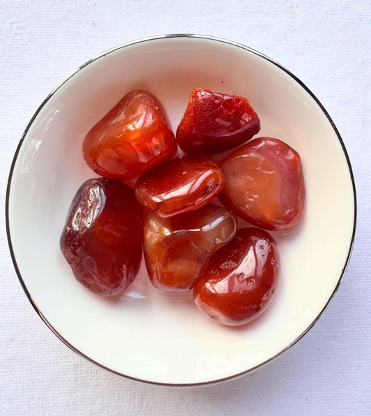 Carnelian Tumbled Stones