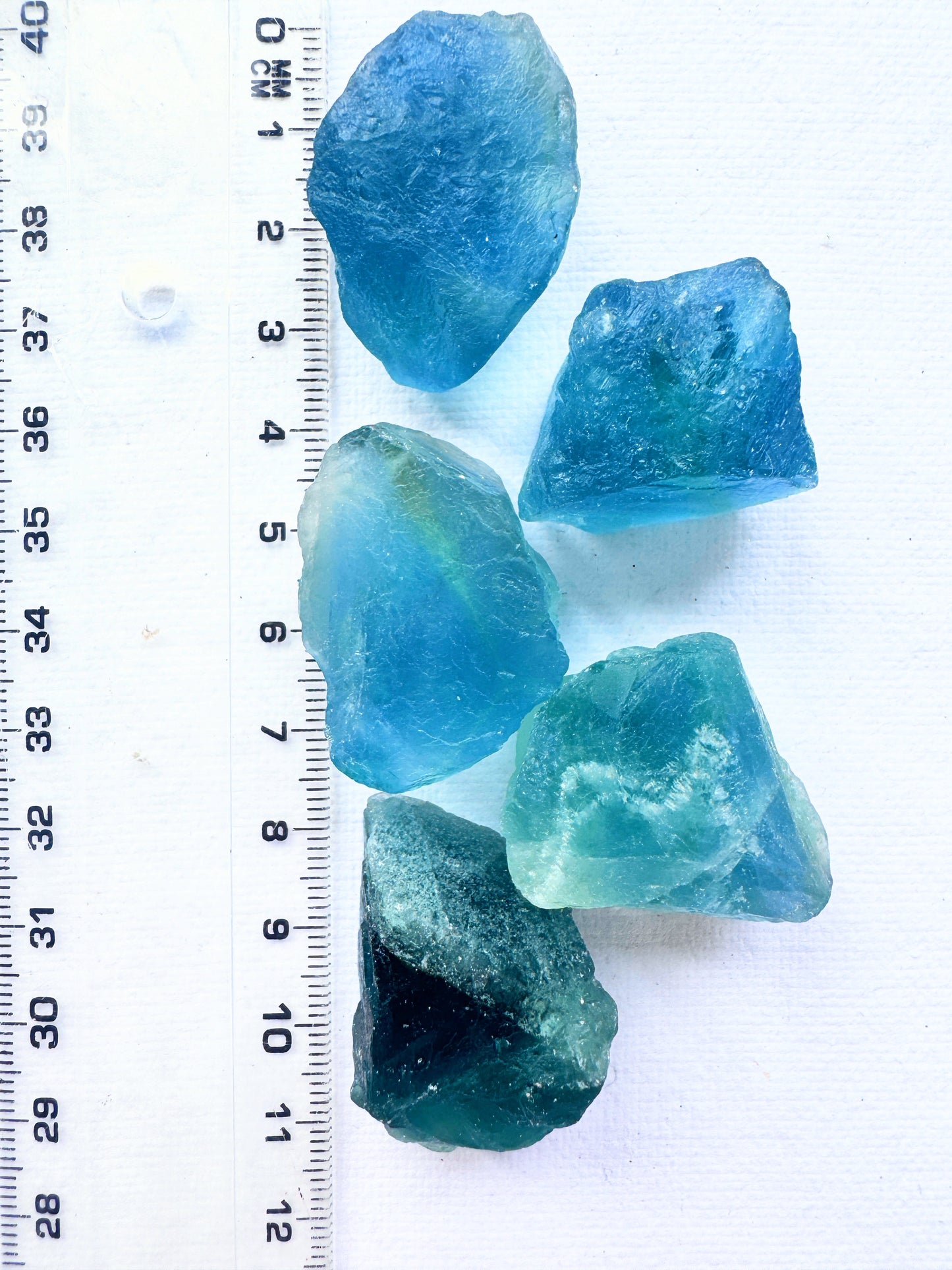 Rough Blue Fluorite Medium