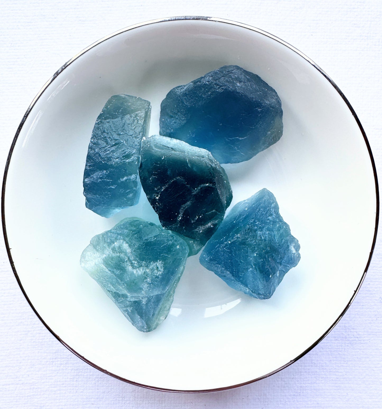 Rough Blue Fluorite Medium