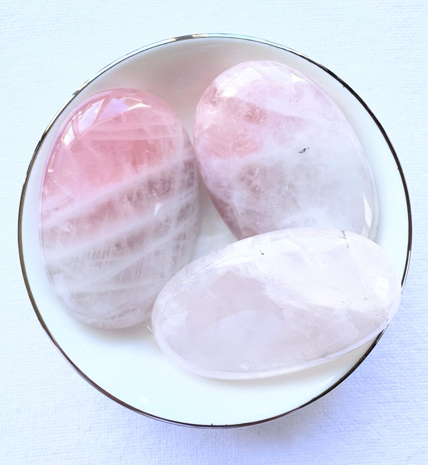Large Oval Rose Quartz