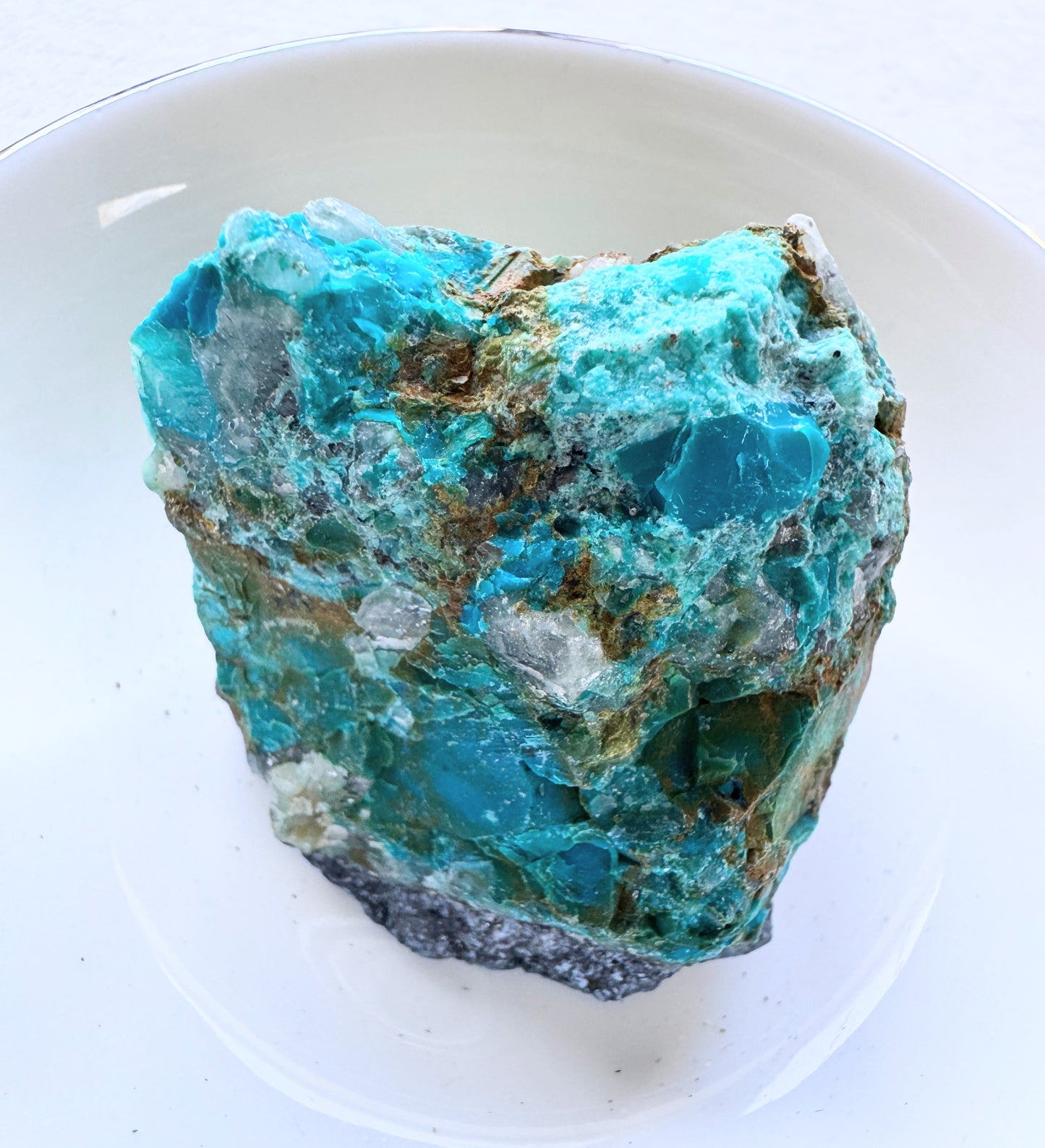 Rough Chrysocolla Specimens
