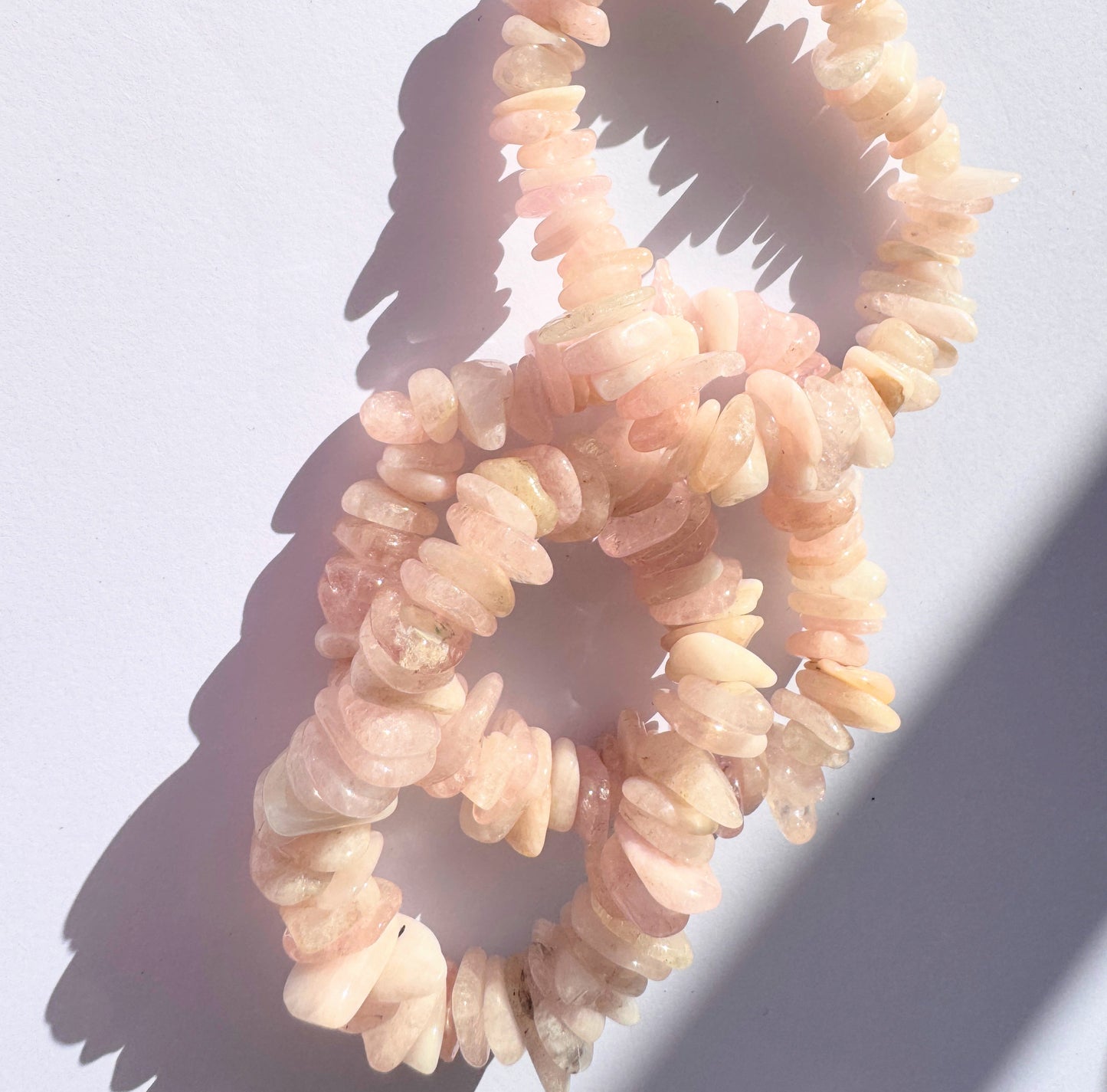 Crystal Chip Bracelets (larger chips)