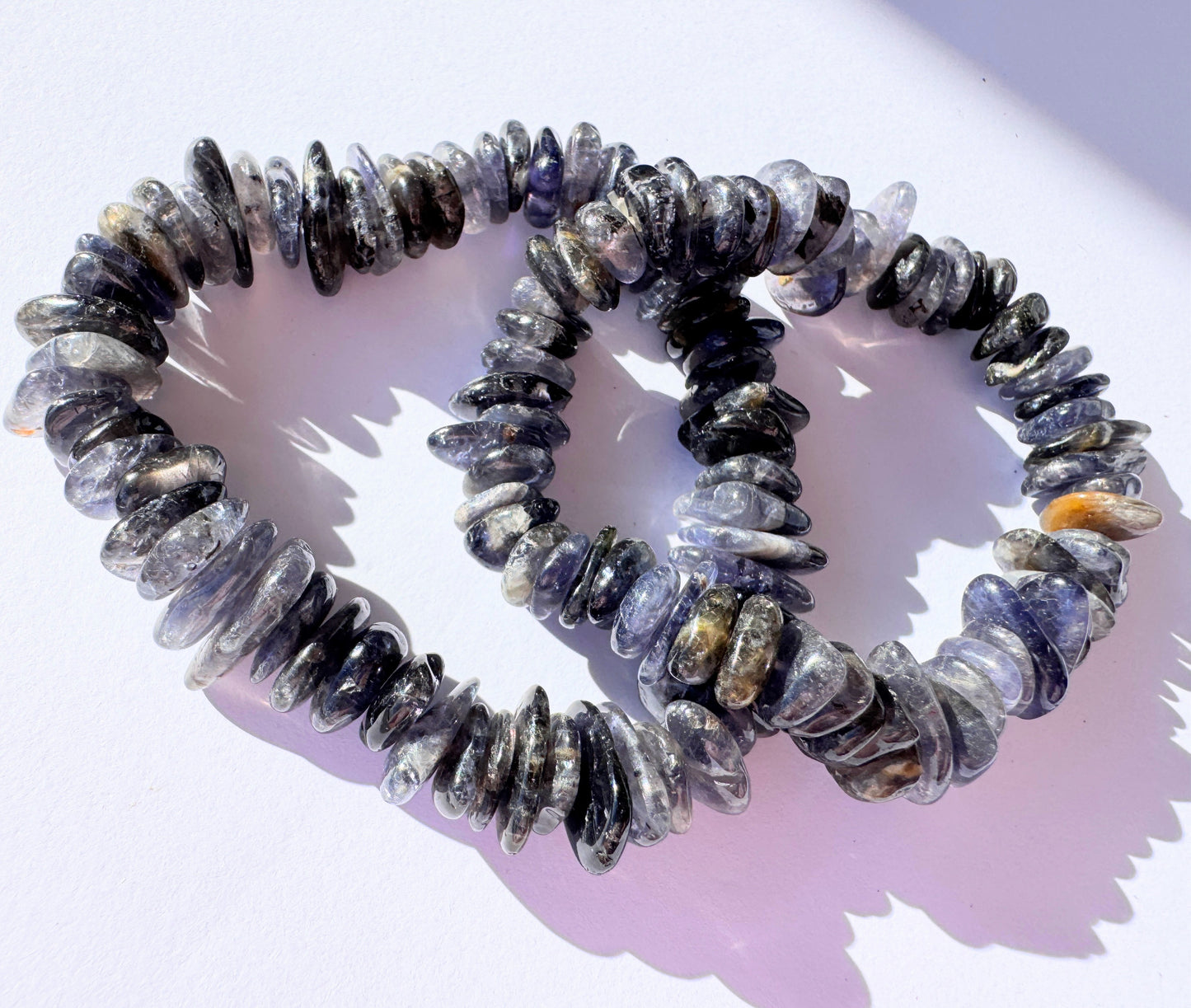 Crystal Chip Bracelets (larger chips)