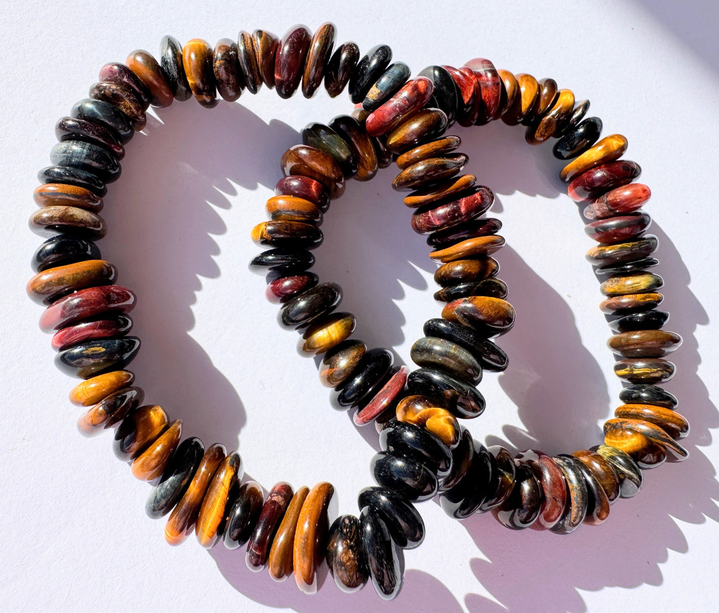 Crystal Chip Bracelets (larger chips)