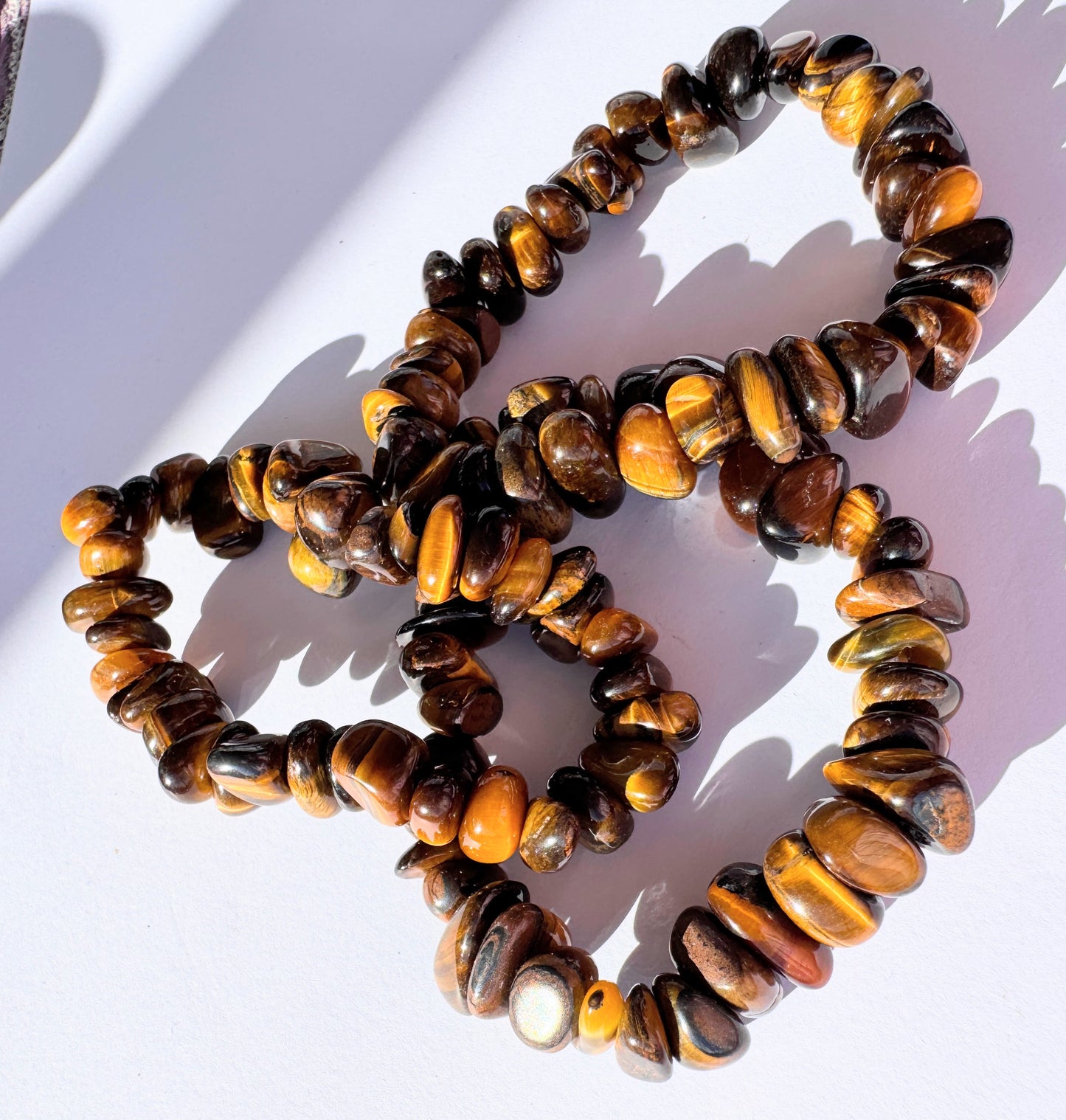 Crystal Chip Bracelets (larger chips)
