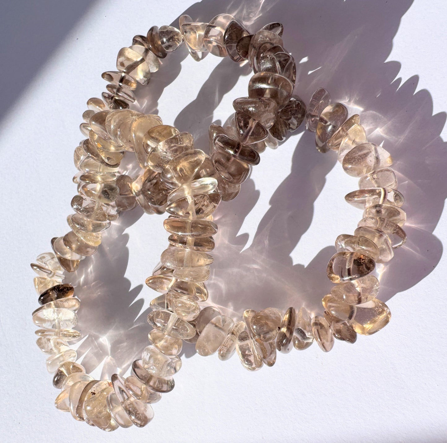 Crystal Chip Bracelets (larger chips)