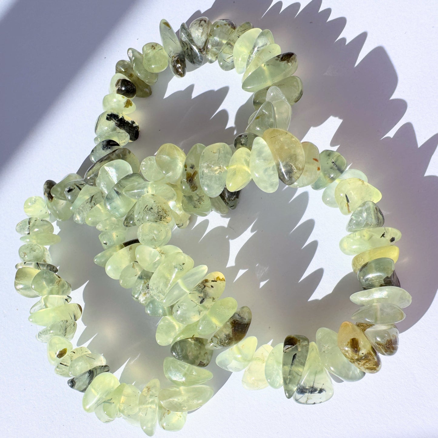 Crystal Chip Bracelets (larger chips)