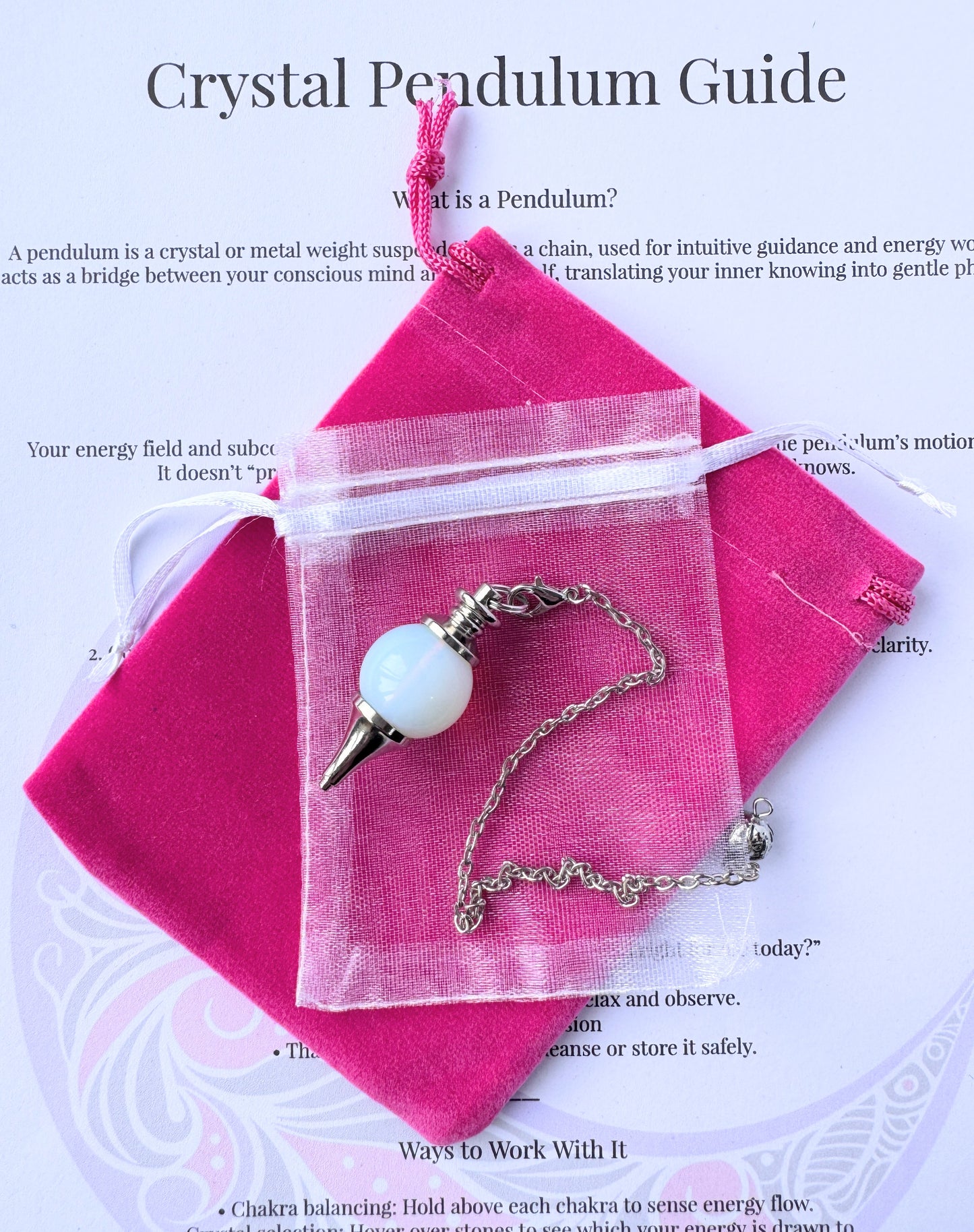 Crystal Ball Pendulum