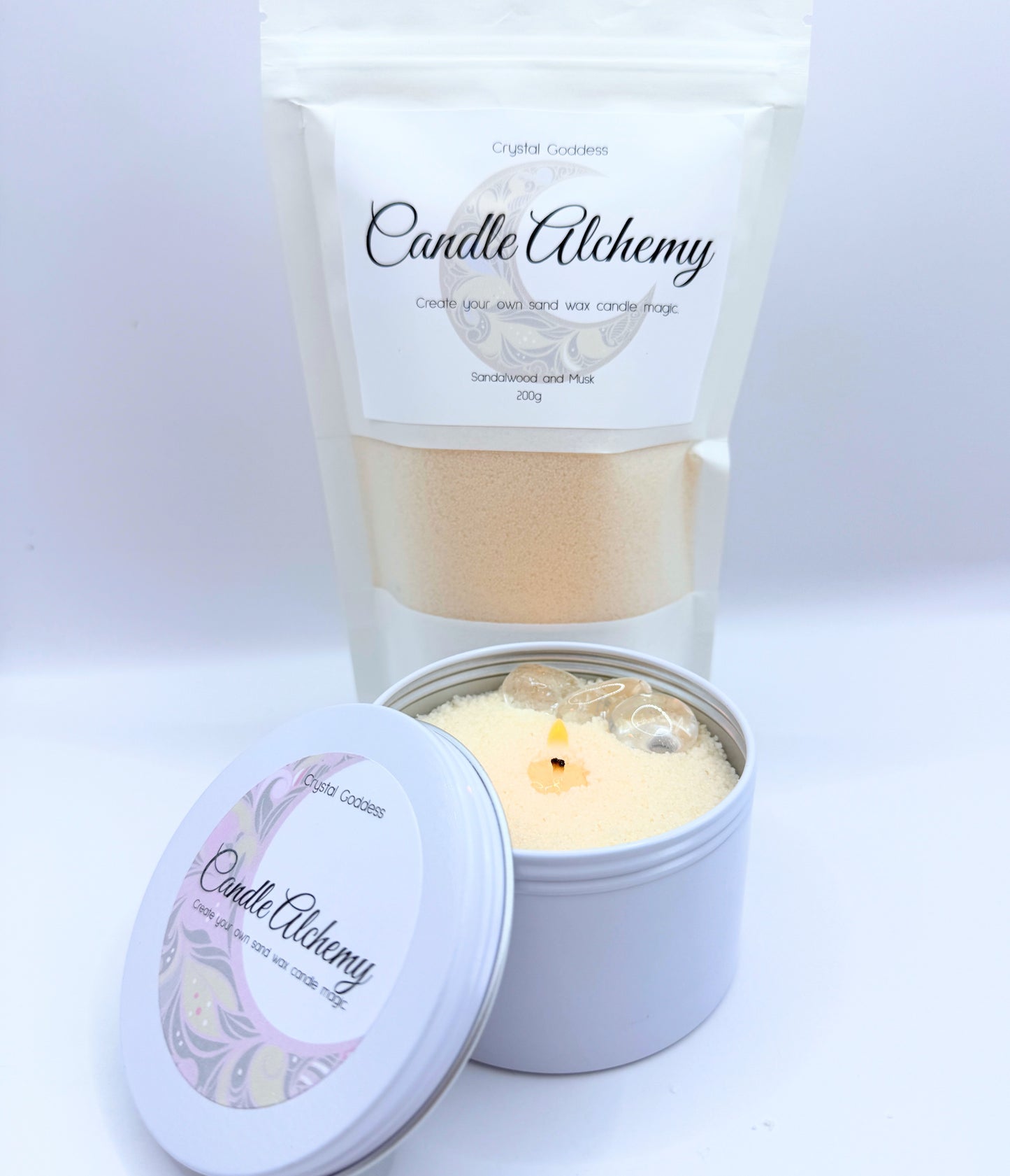 Candle Alchemy Sand Wax Candle Set