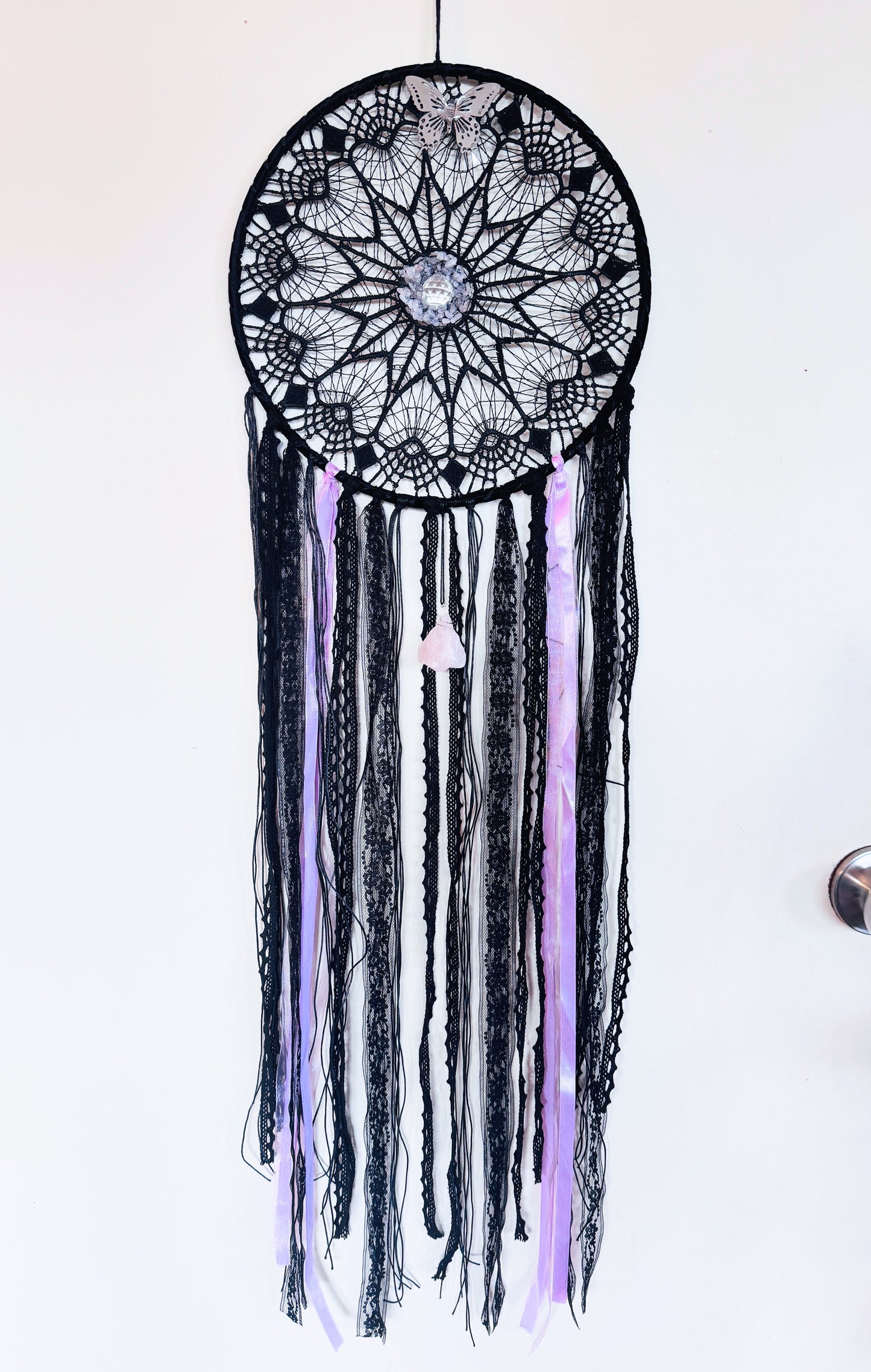 Large Black Dream Catcher.